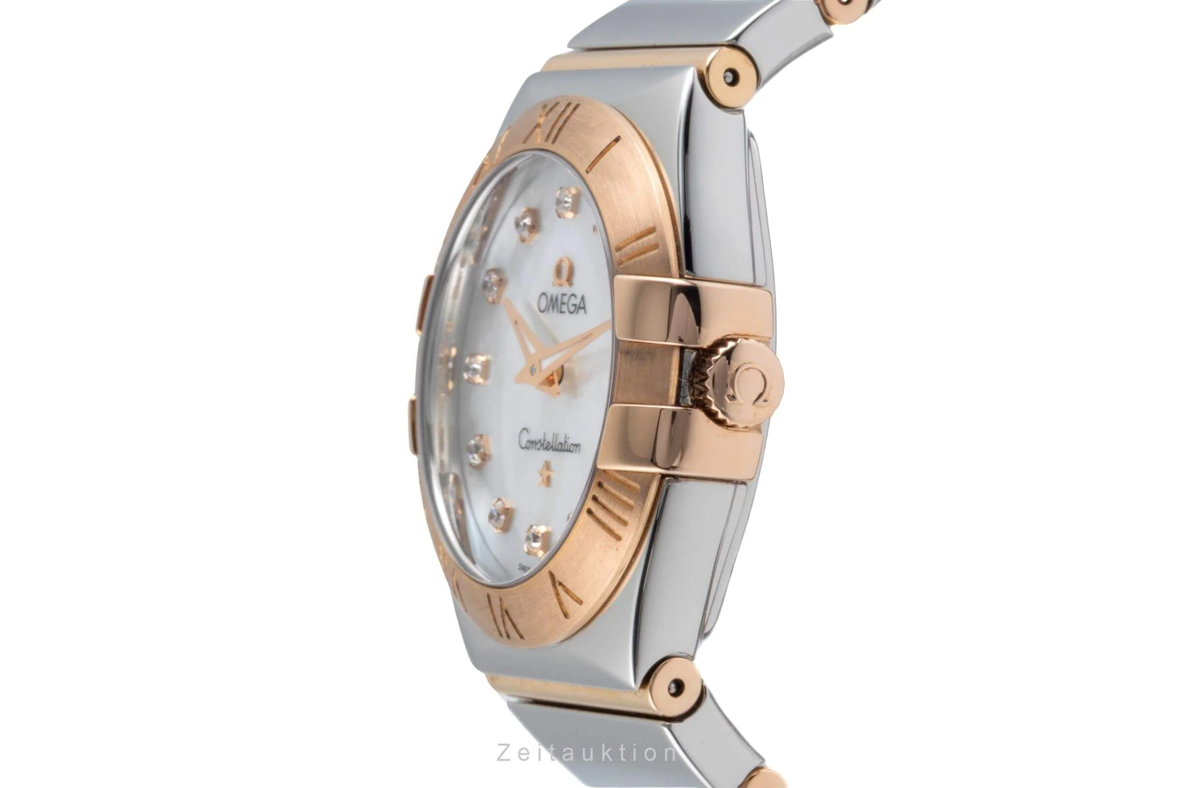 Omega Constellation steel / gold quartz women's watch 123.20.27.60.55.003 LP: 7200EUR  [2501182] - Image 7