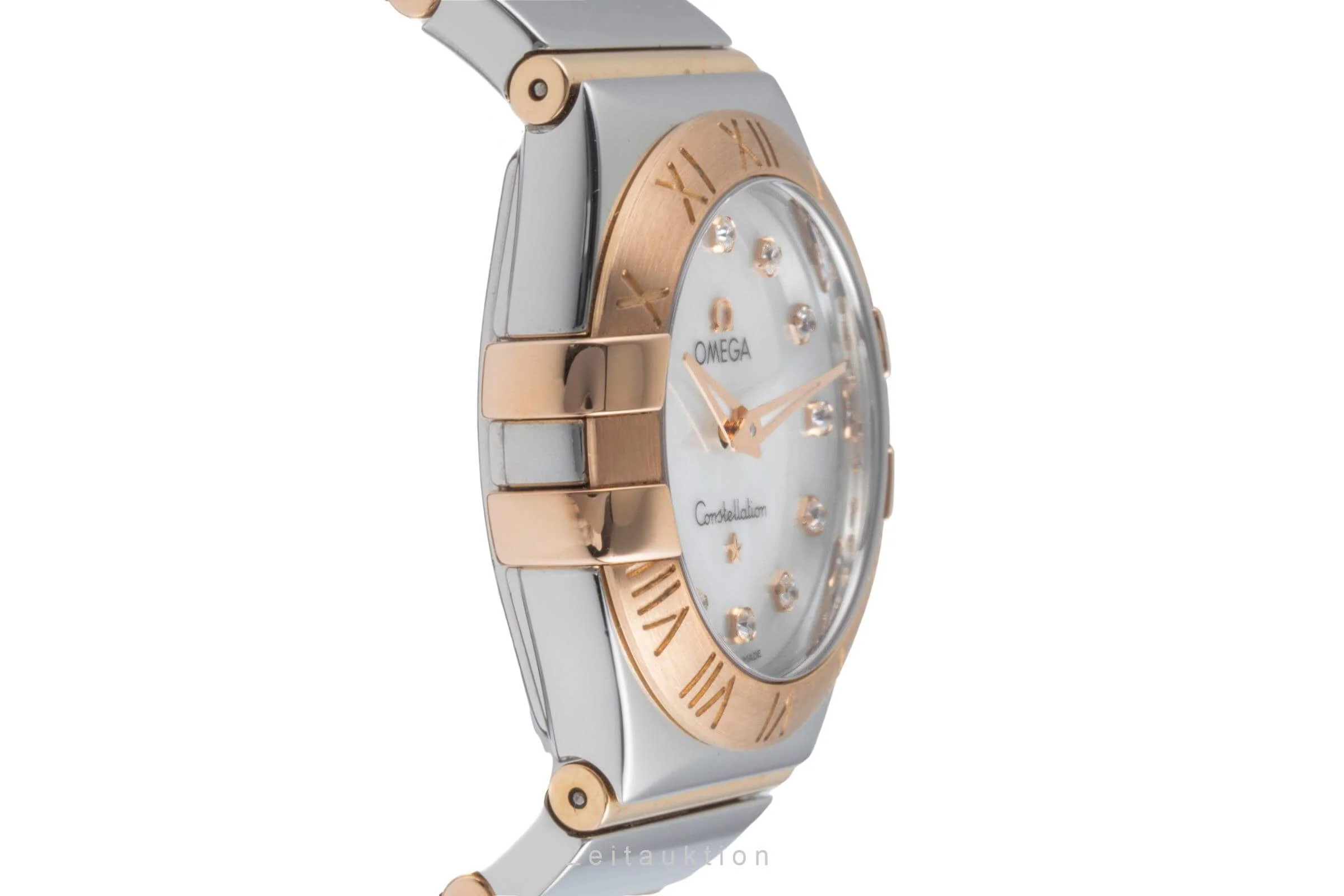 Omega Constellation steel / gold quartz women's watch 123.20.27.60.55.003 LP: 7200EUR  [2501182] - Image 8