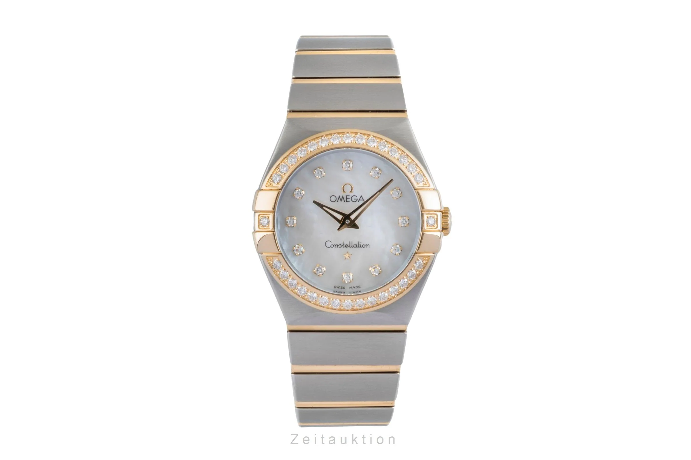 Omega Constellation steel / gold quartz women's watch 123.25.27.60.55.003  /  895.1011 LP: 10900EUR  [2506486] - Image 5