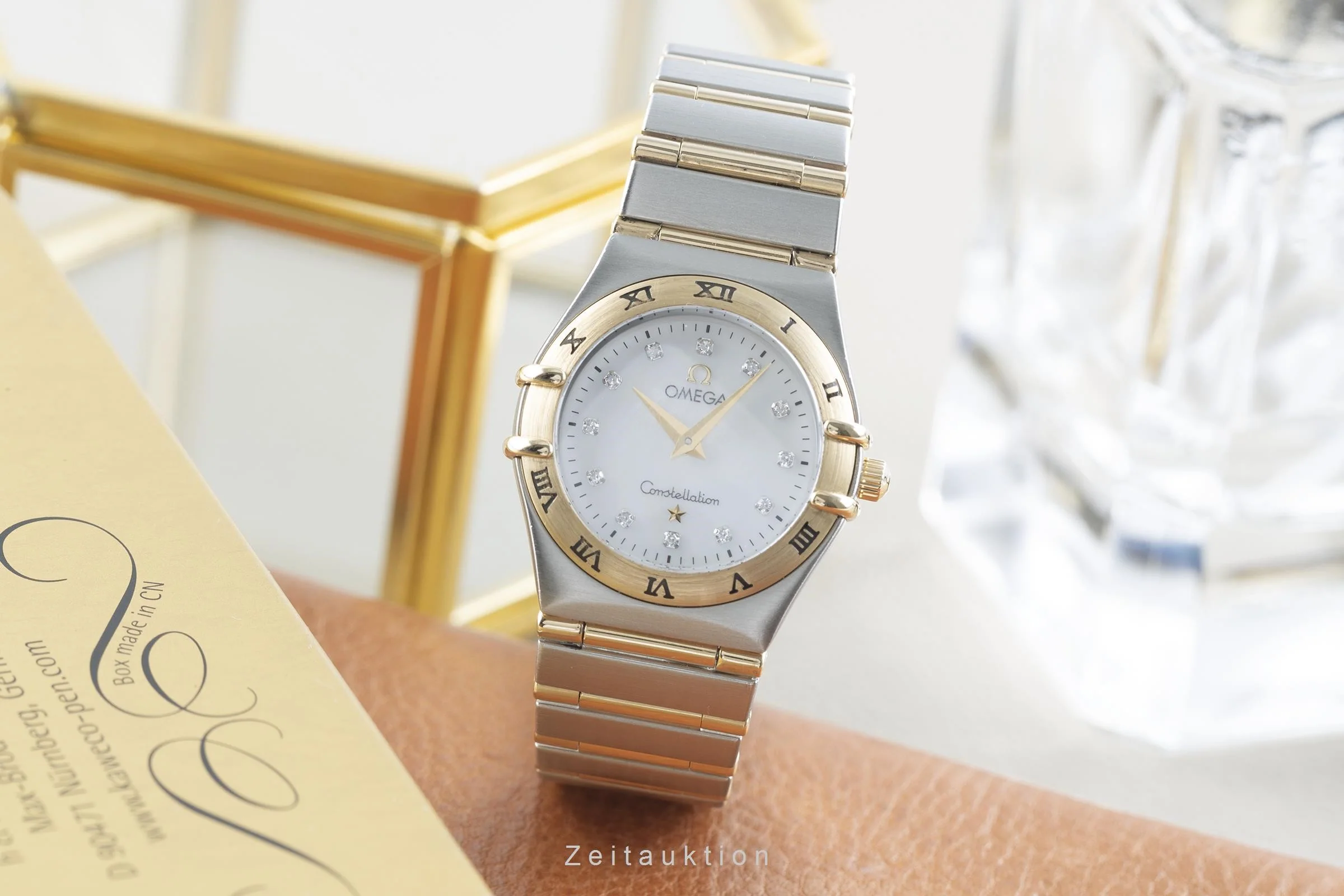 Omega Constellation steel / gold quartz women's watch 1272.75.00 LP: 5700EUR  [2203364] - Image 3