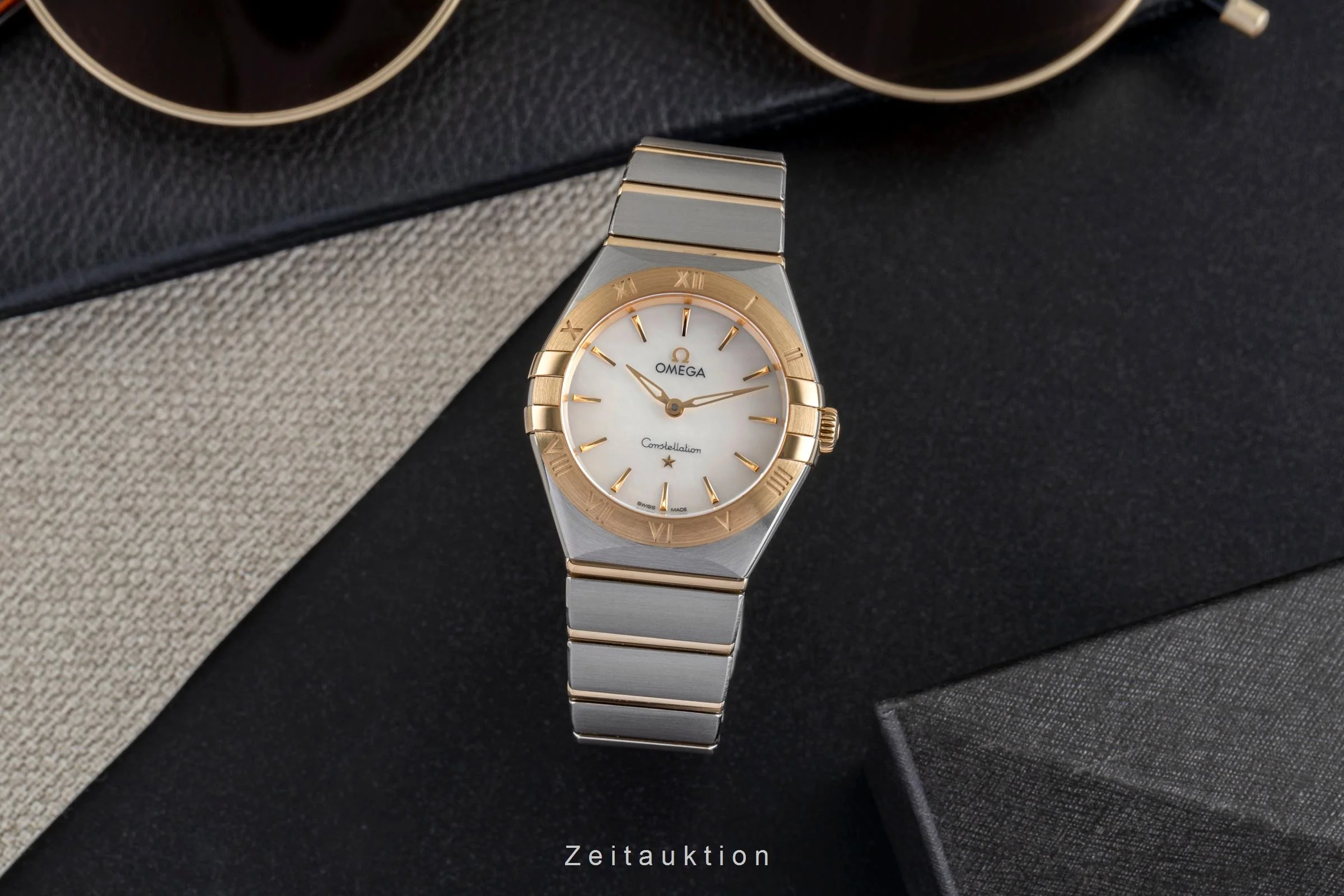 Omega Constellation steel / gold quartz women's watch 131.20.28.60.05.002 LP: 6300EUR  [2504311] - Image 4