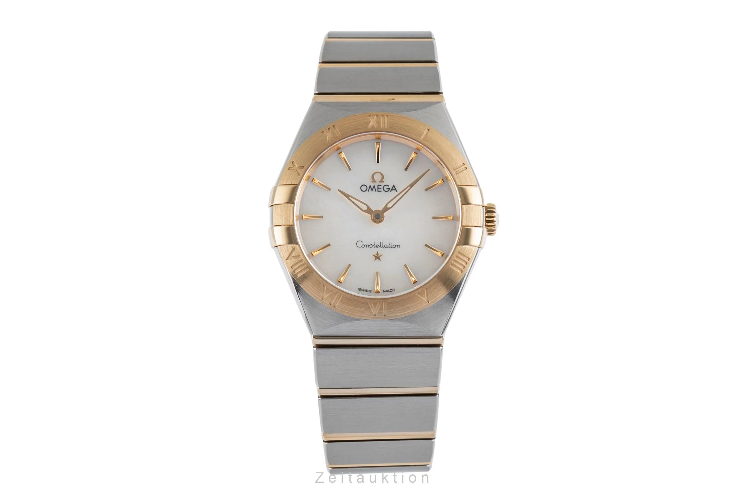 Omega Constellation steel / gold quartz women's watch 131.20.28.60.05.002 LP: 6300EUR  [2504311] - Image 5