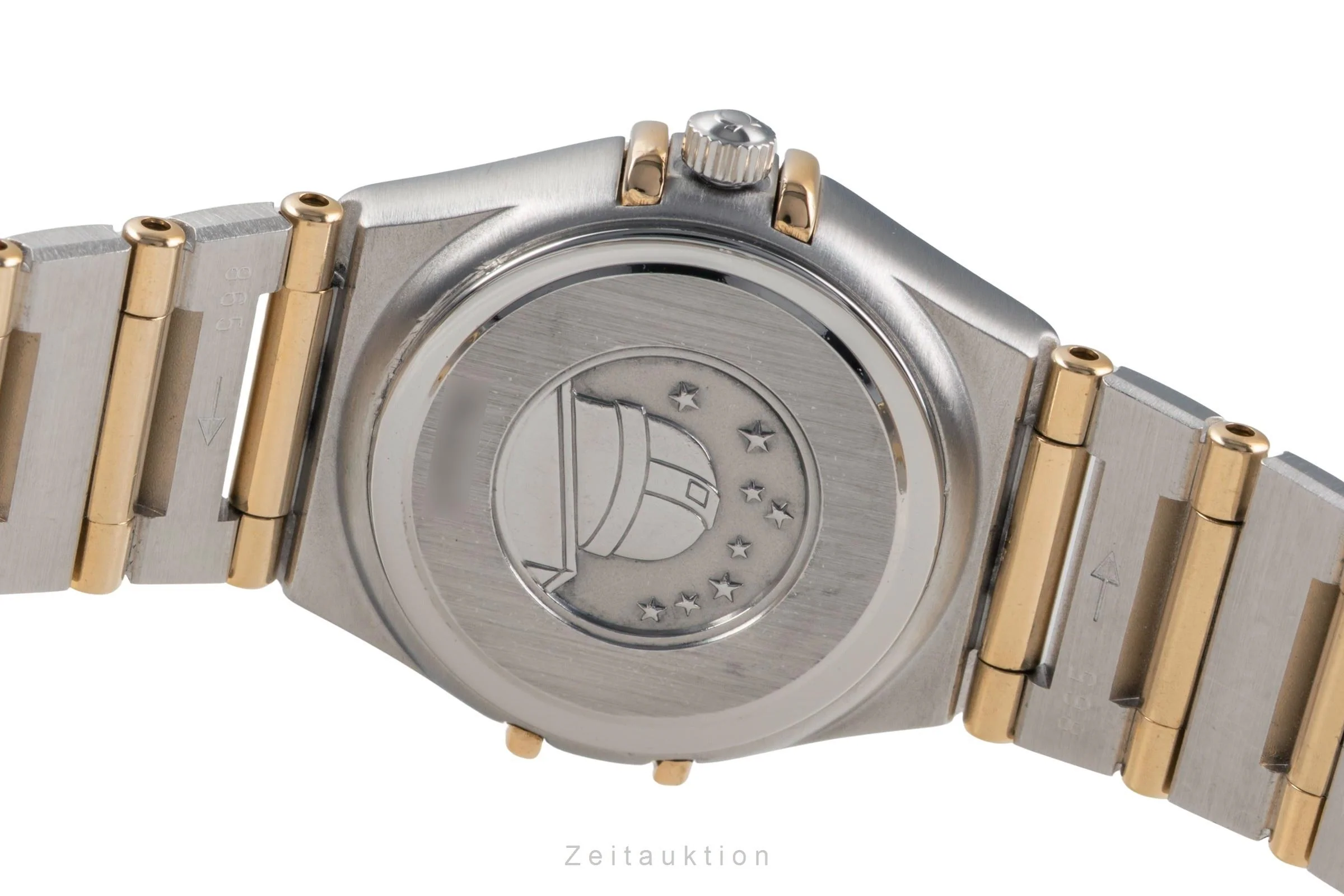 Omega Constellation steel / gold quartz women's watch 1365.75.00  [2502698] - Image 11