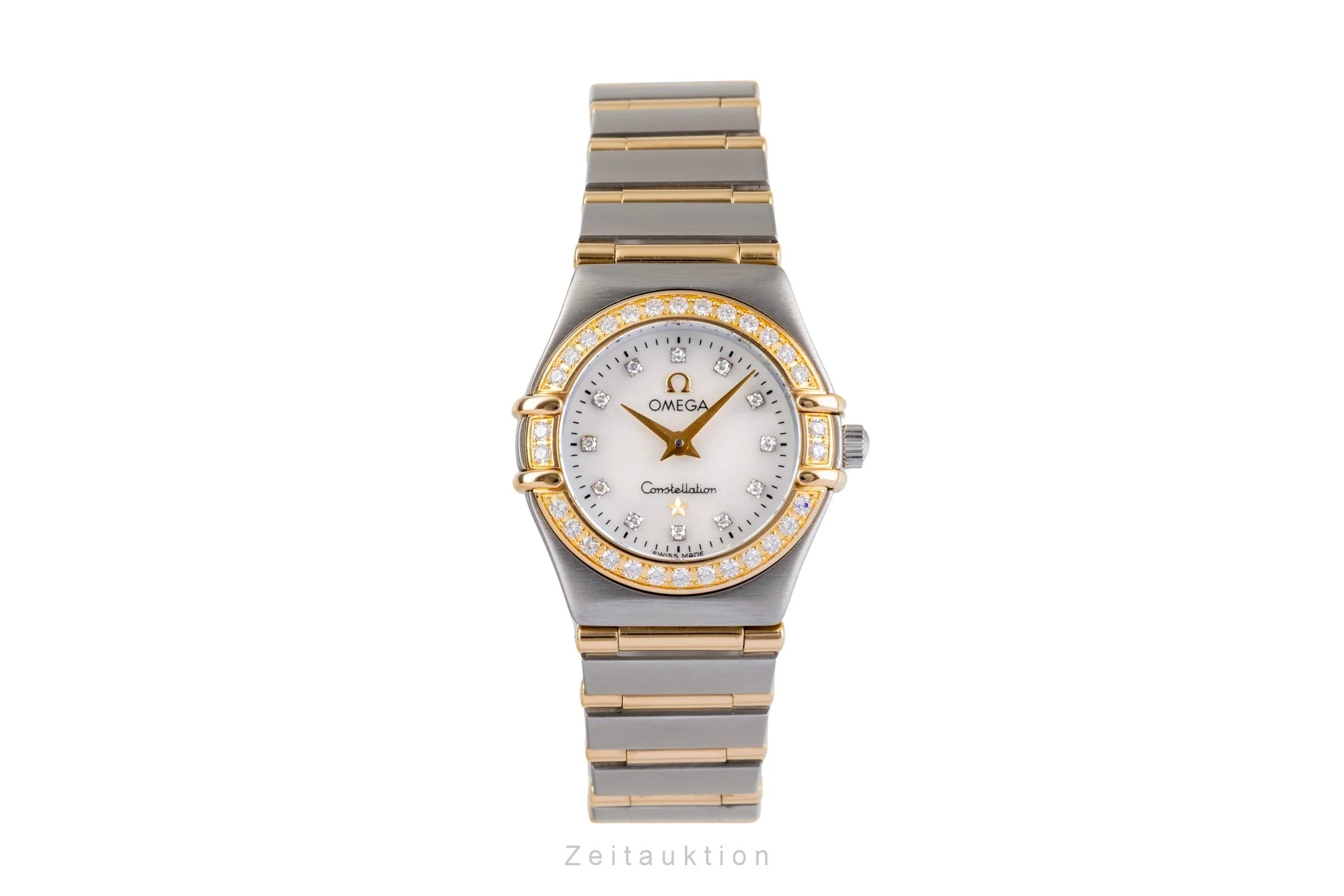 Omega Constellation steel / gold quartz women's watch 1365.75.00  [2502698] - Image 5