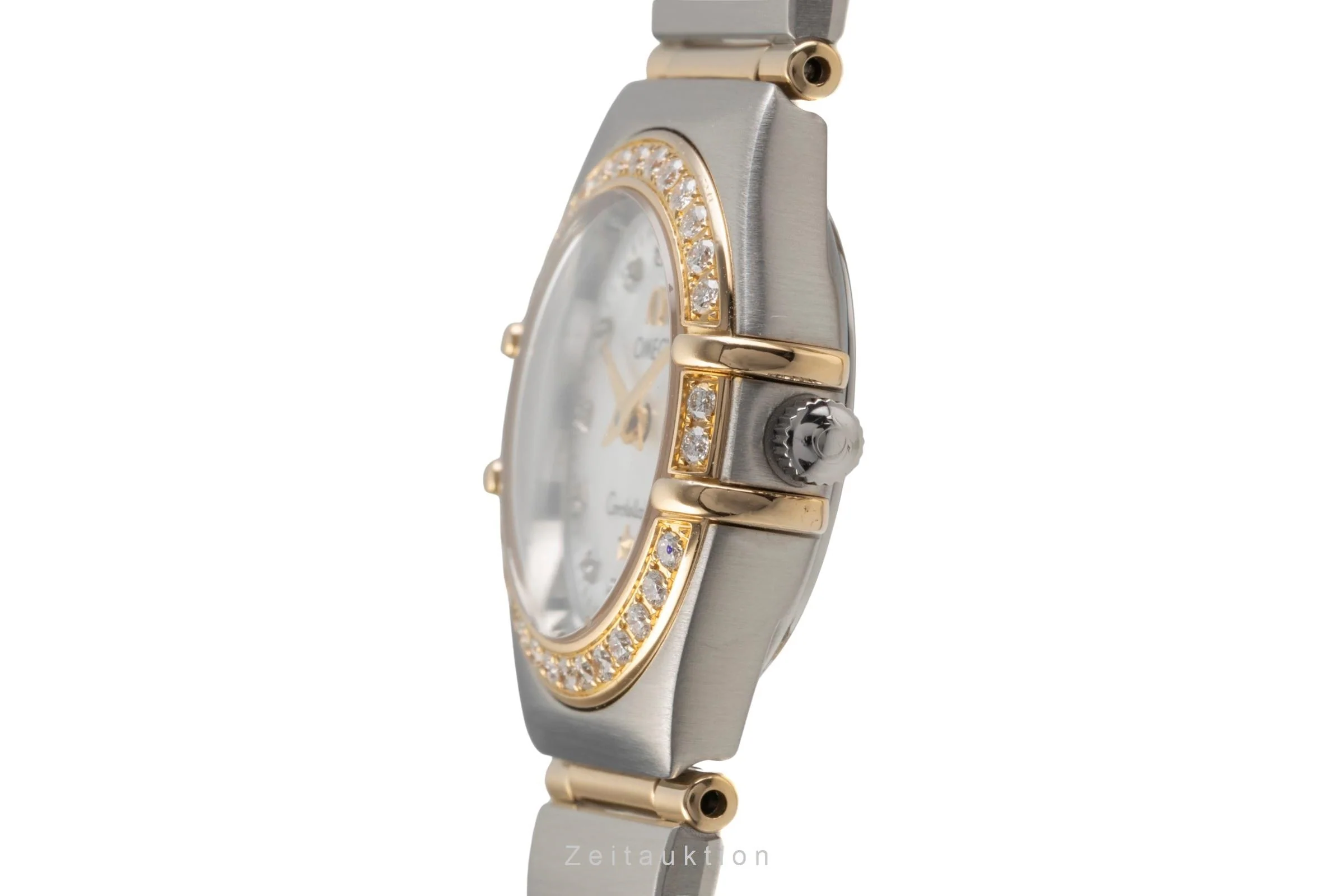 Omega Constellation steel / gold quartz women's watch 1365.75.00  [2502698] - Image 7