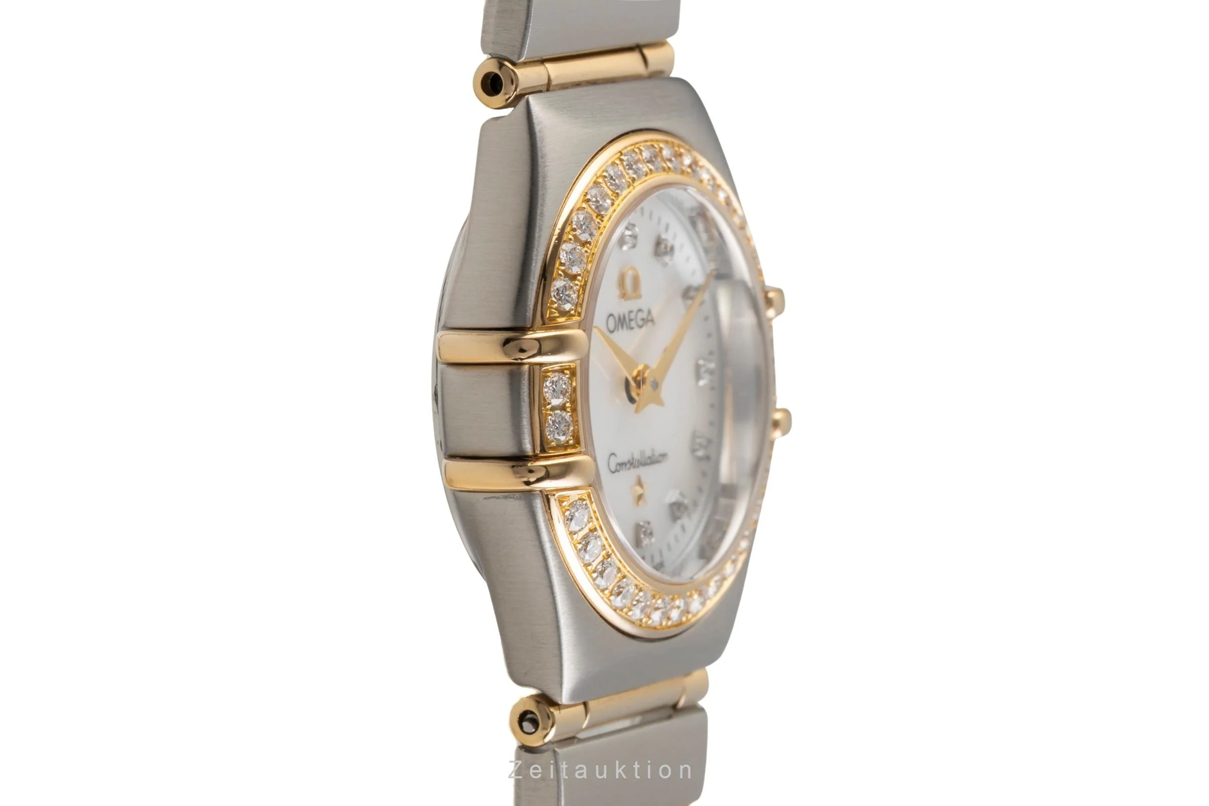 Omega Constellation steel / gold quartz women's watch 1365.75.00  [2502698] - Image 8