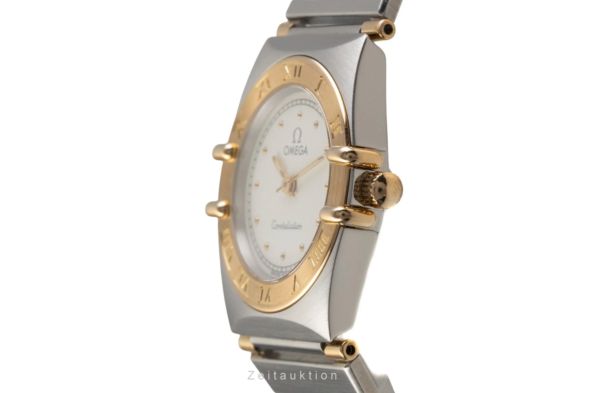 Omega Constellation steel / gold quartz women's watch 1370.20.00  [2502071] - Image 7