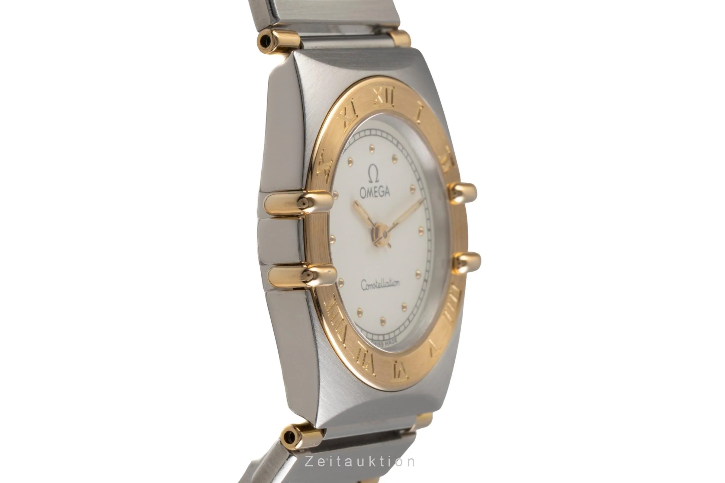 Omega Constellation steel / gold quartz women's watch 1370.20.00  [2502071] - Image 8