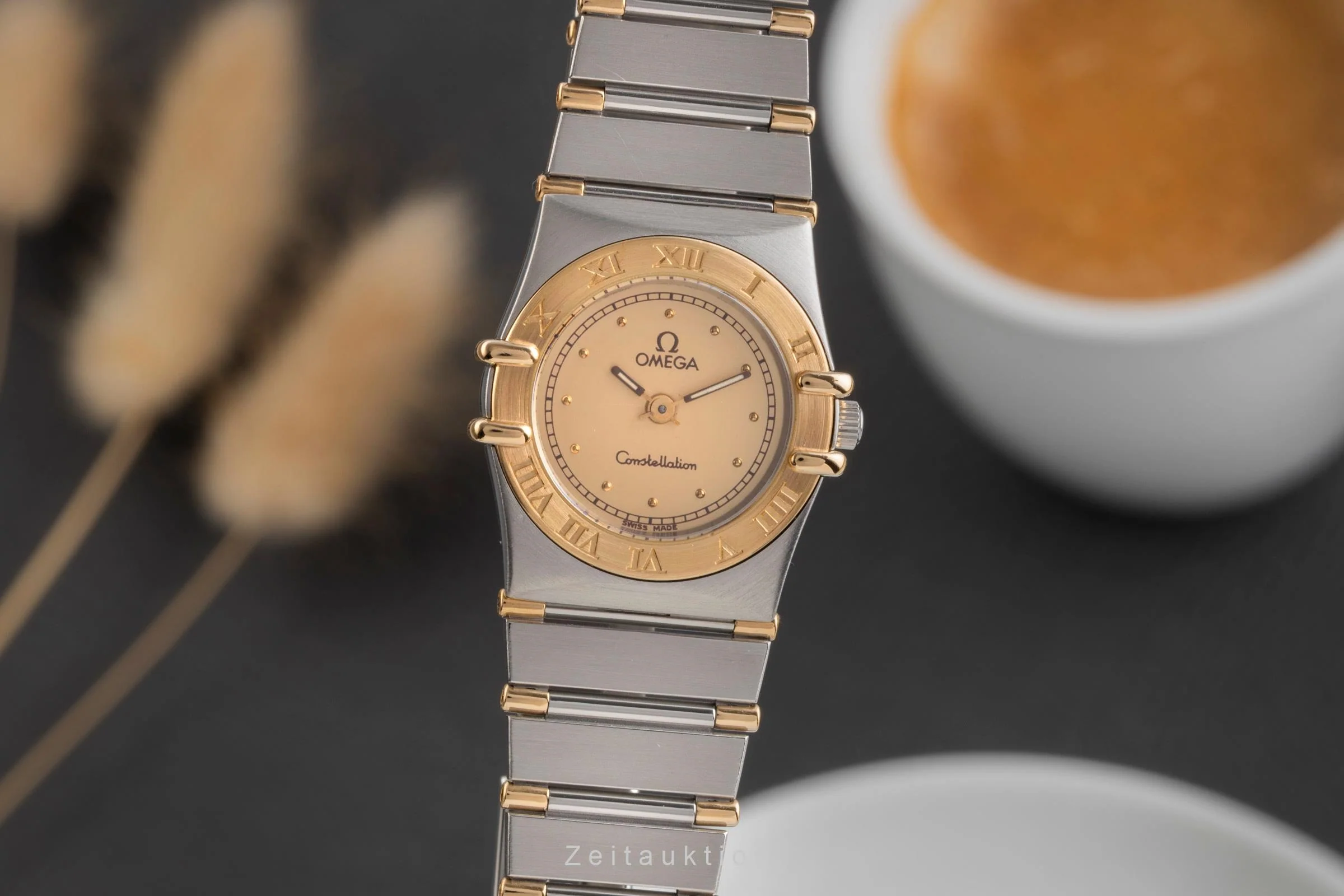 Omega Constellation steel / gold quartz women's watch 795.1080  [2502516] - Image 2