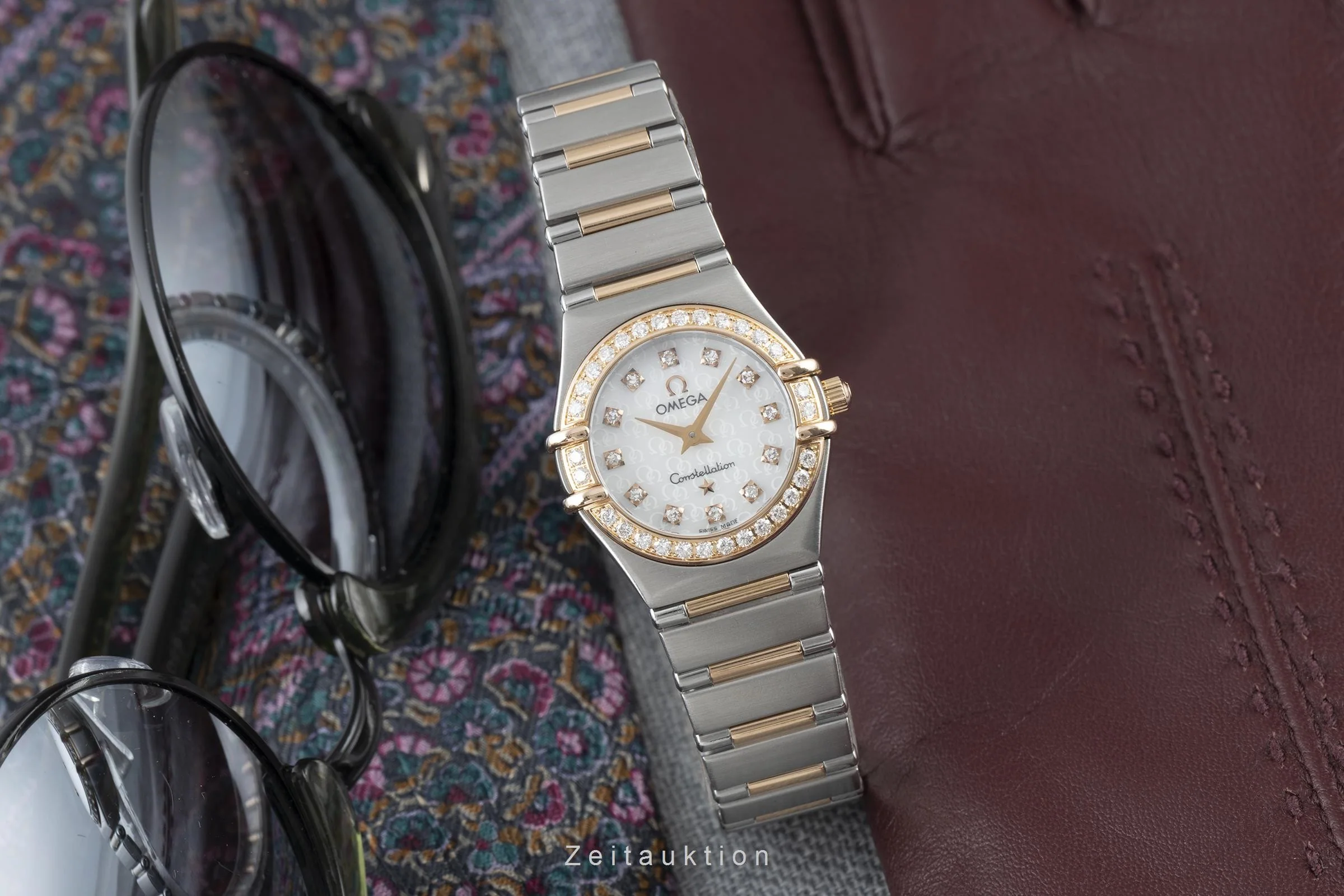 Omega Constellation steel / gold quartz women's watch 895.1203 LP: 6700EUR  [2203743] - Image 3