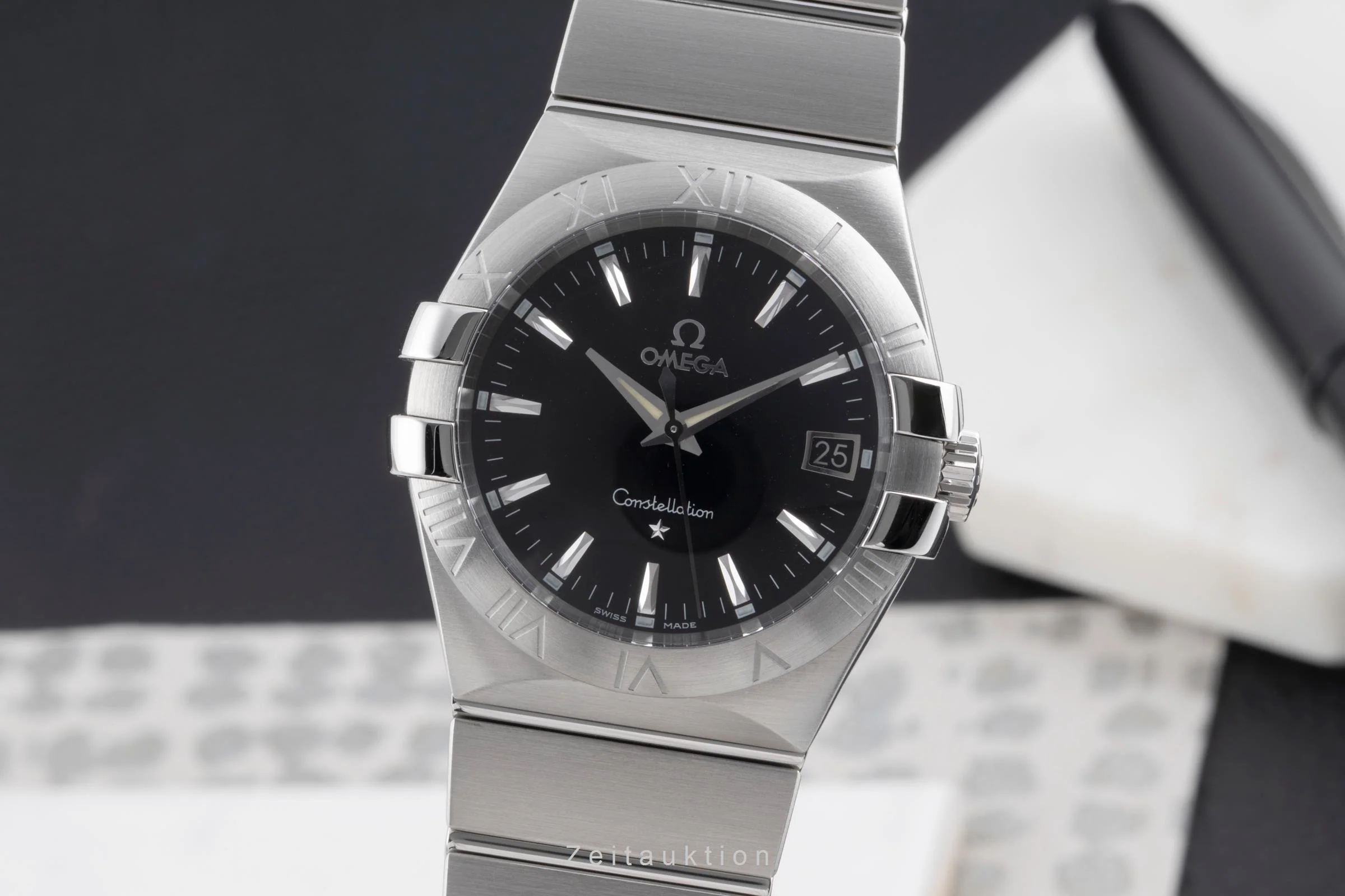 Omega Constellation steel quartz men's watch 123.10.35.60.01.001  [2503877] - Image 2