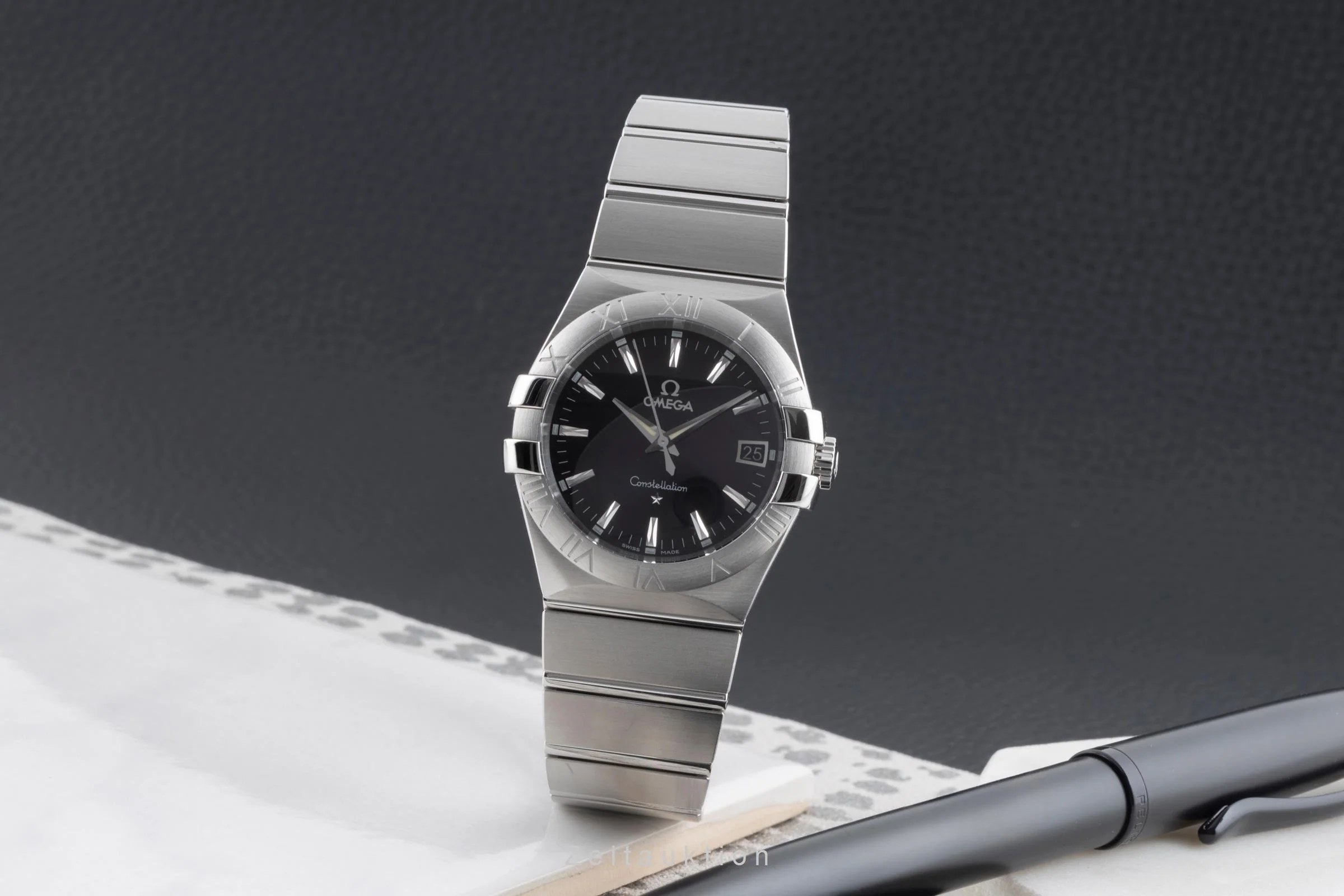 Omega Constellation steel quartz men's watch 123.10.35.60.01.001  [2503877] - Image 4
