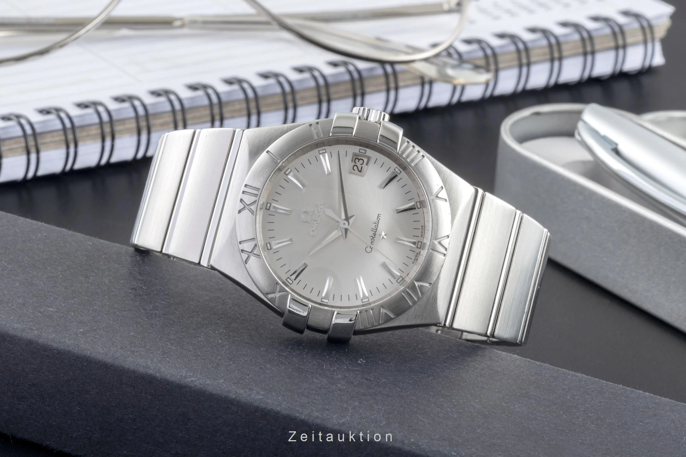 Omega Constellation steel quartz men's watch 123.10.35.60.02.001  [2504013] - Image 3