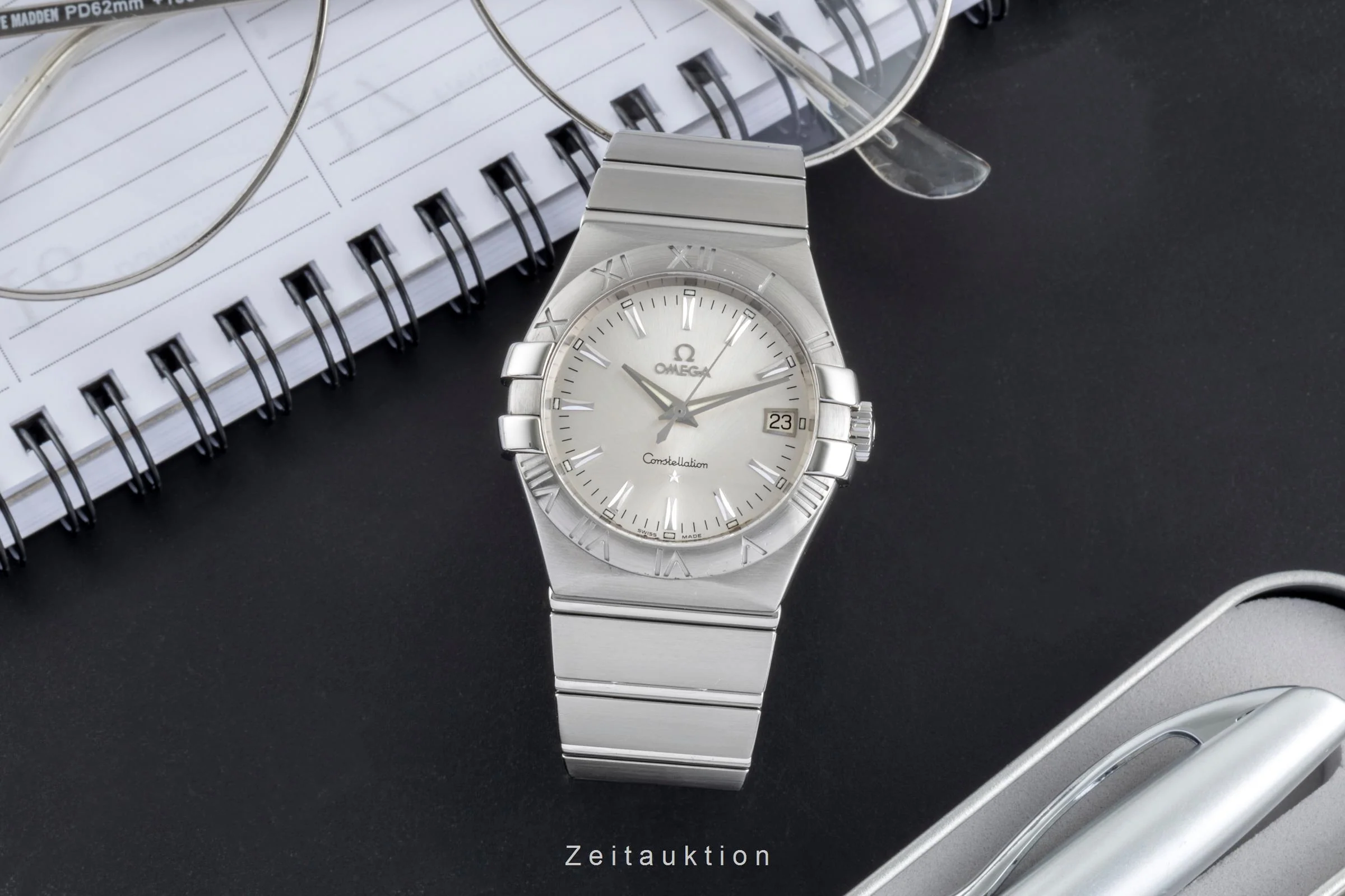 Omega Constellation steel quartz men's watch 123.10.35.60.02.001  [2504013] - Image 4
