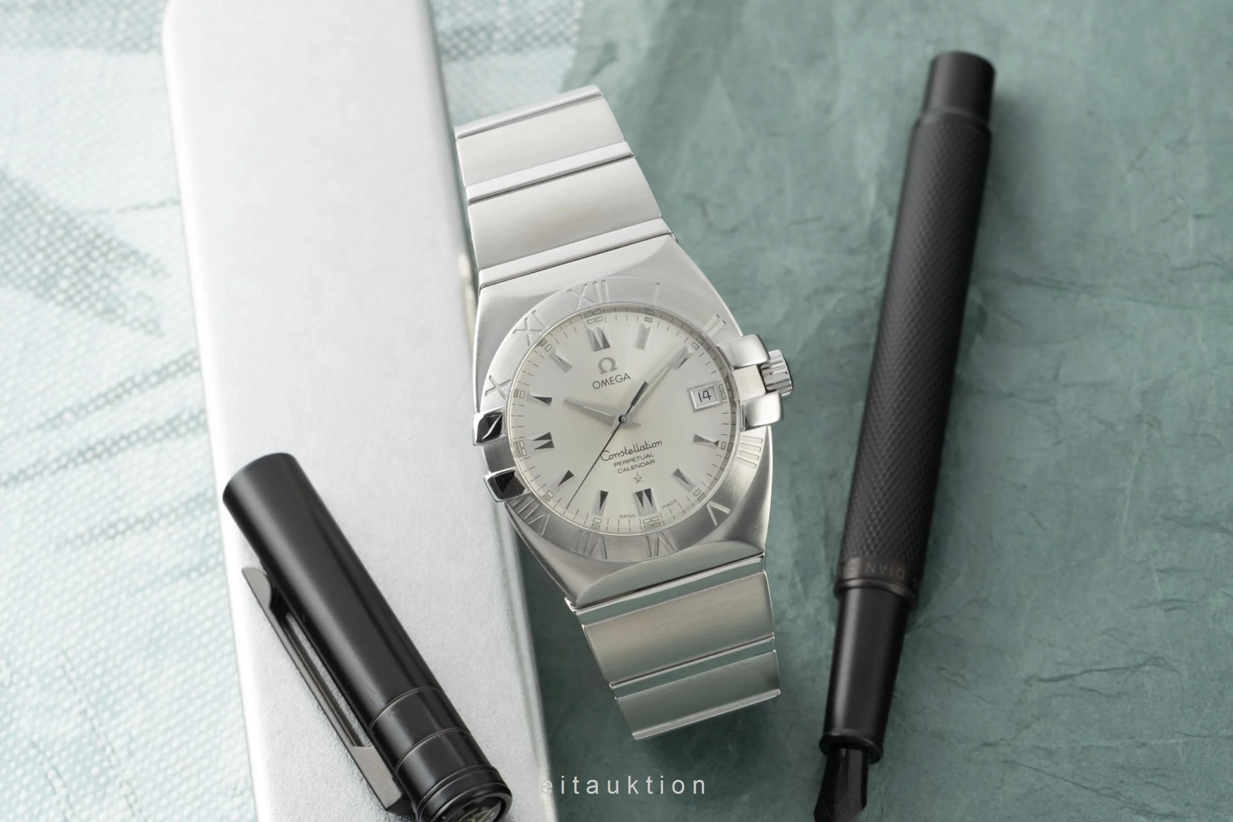 Omega Constellation steel quartz men's watch 1511.30.00, 396.1204  [2104445] - Image 3