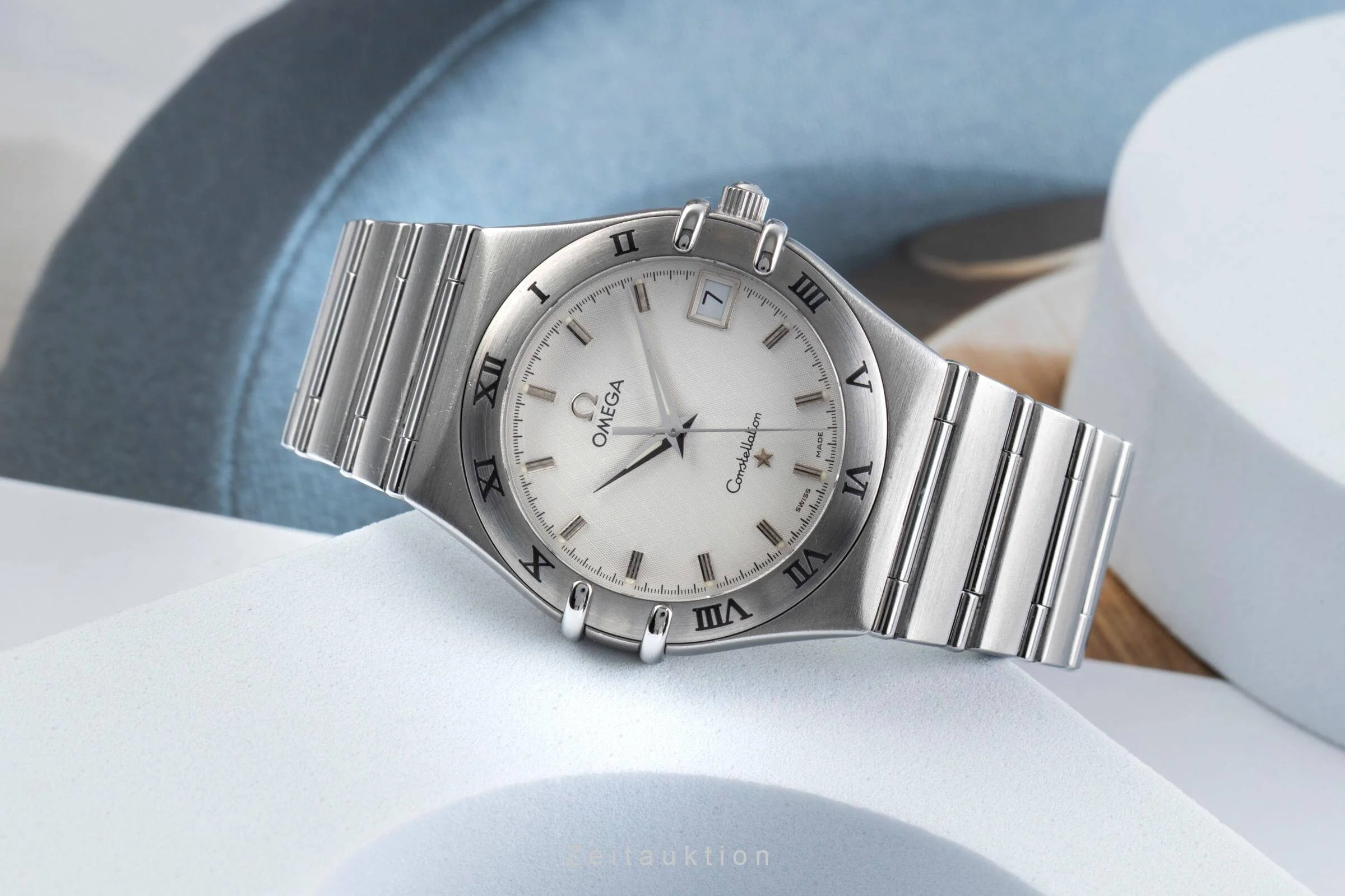 Omega Constellation steel quartz men's watch 1512.30.00  [2501446] - Image 3