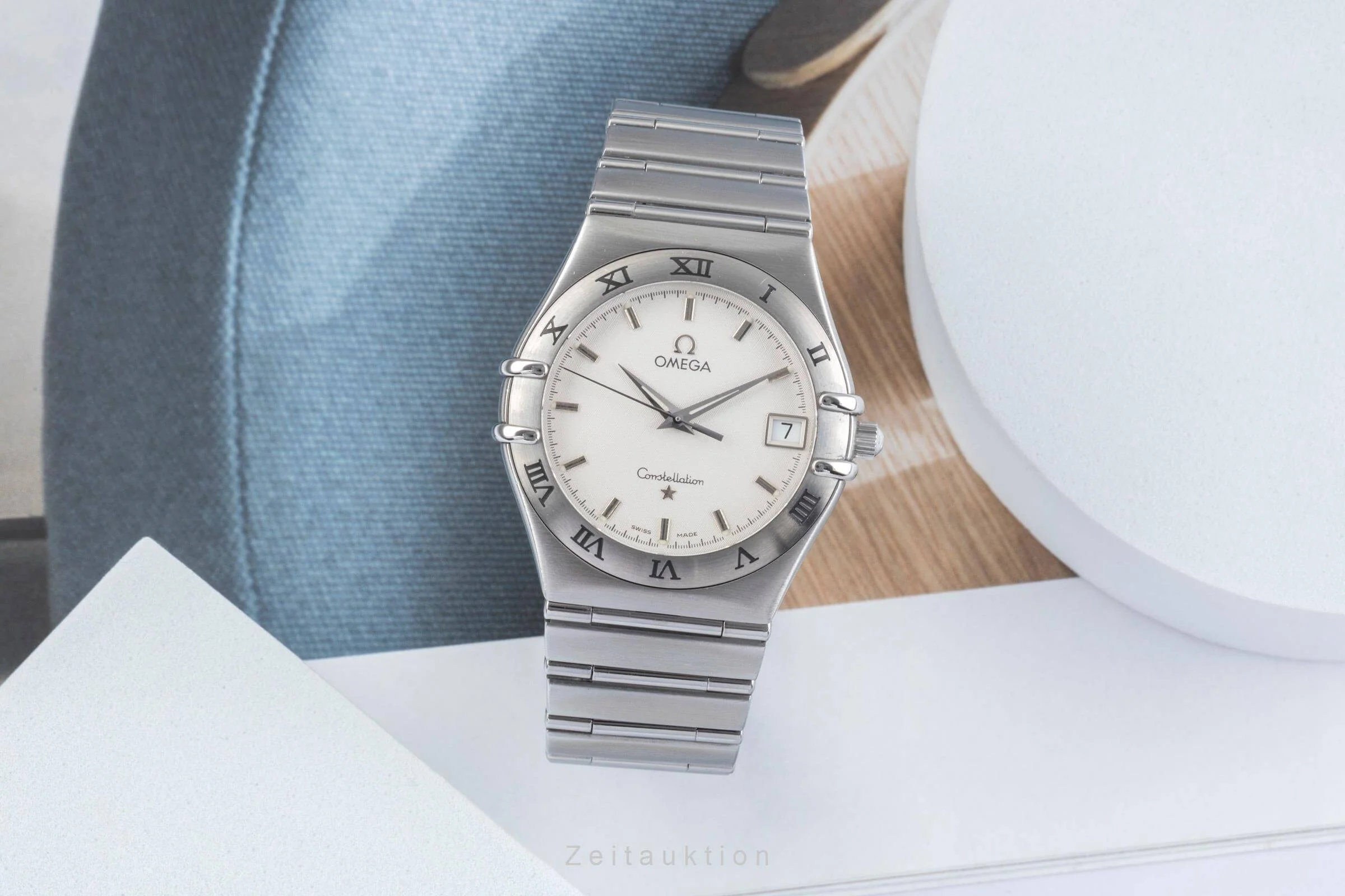 Omega Constellation steel quartz men's watch 1512.30.00  [2501446] - Image 4