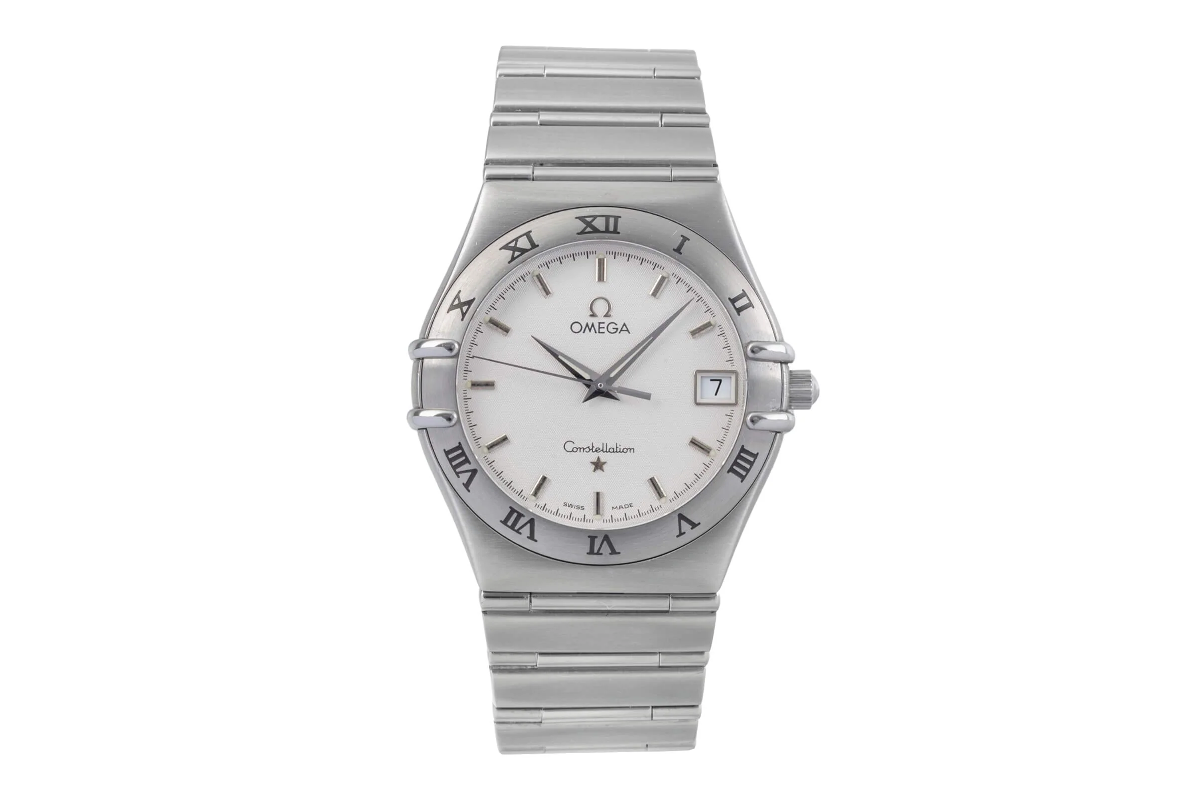 Omega Constellation steel quartz men's watch 1512.30.00  [2501446] - Image 5