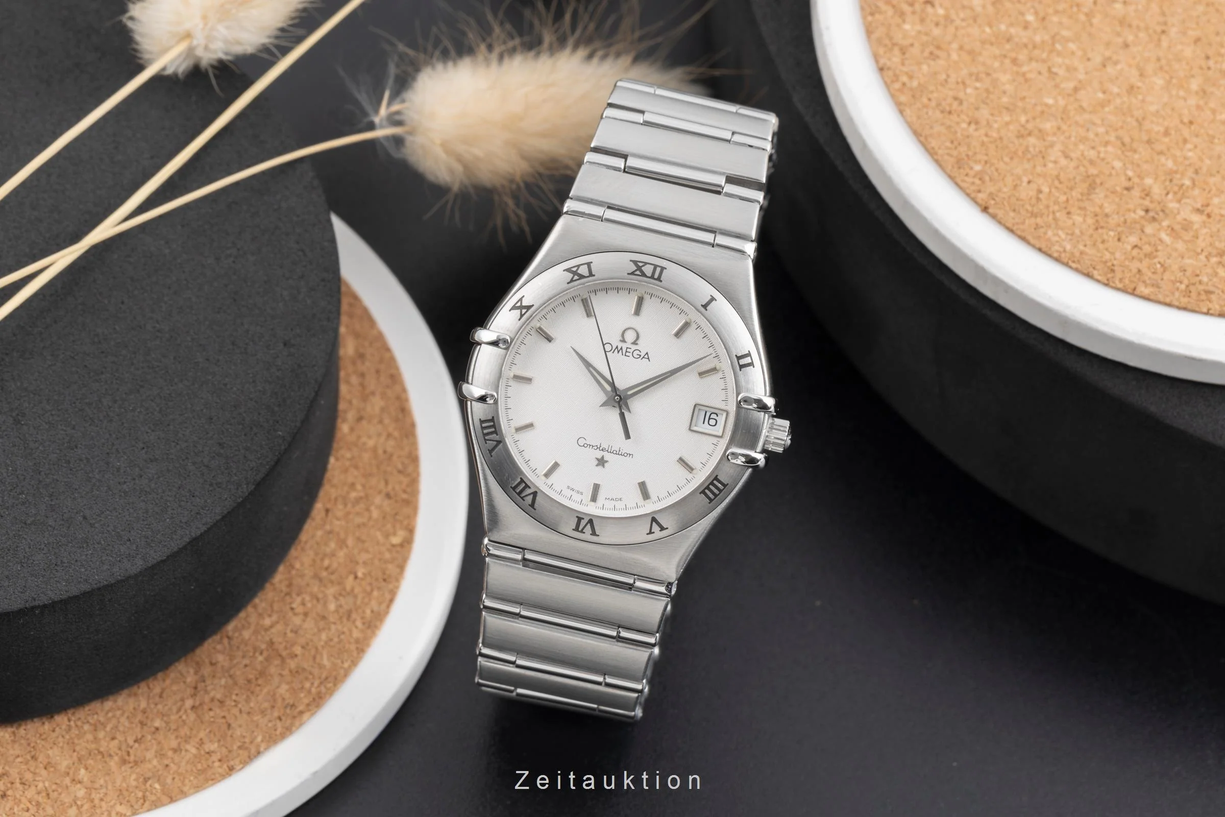 Omega Constellation steel quartz men's watch 1512.30.00  [2504436] - Image 4