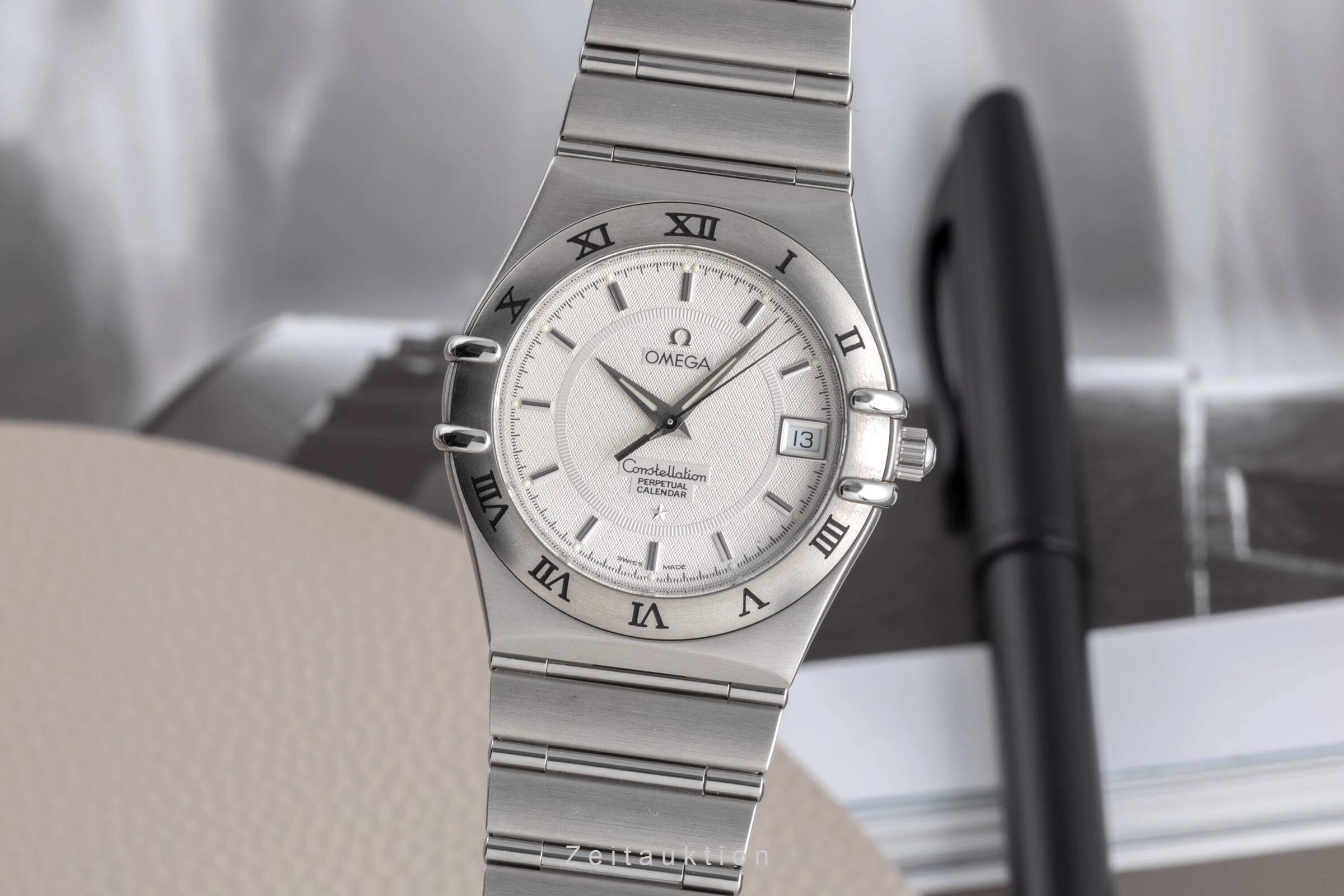 Omega Constellation steel quartz men's watch 1552.30.00  [2502129] - Image 2