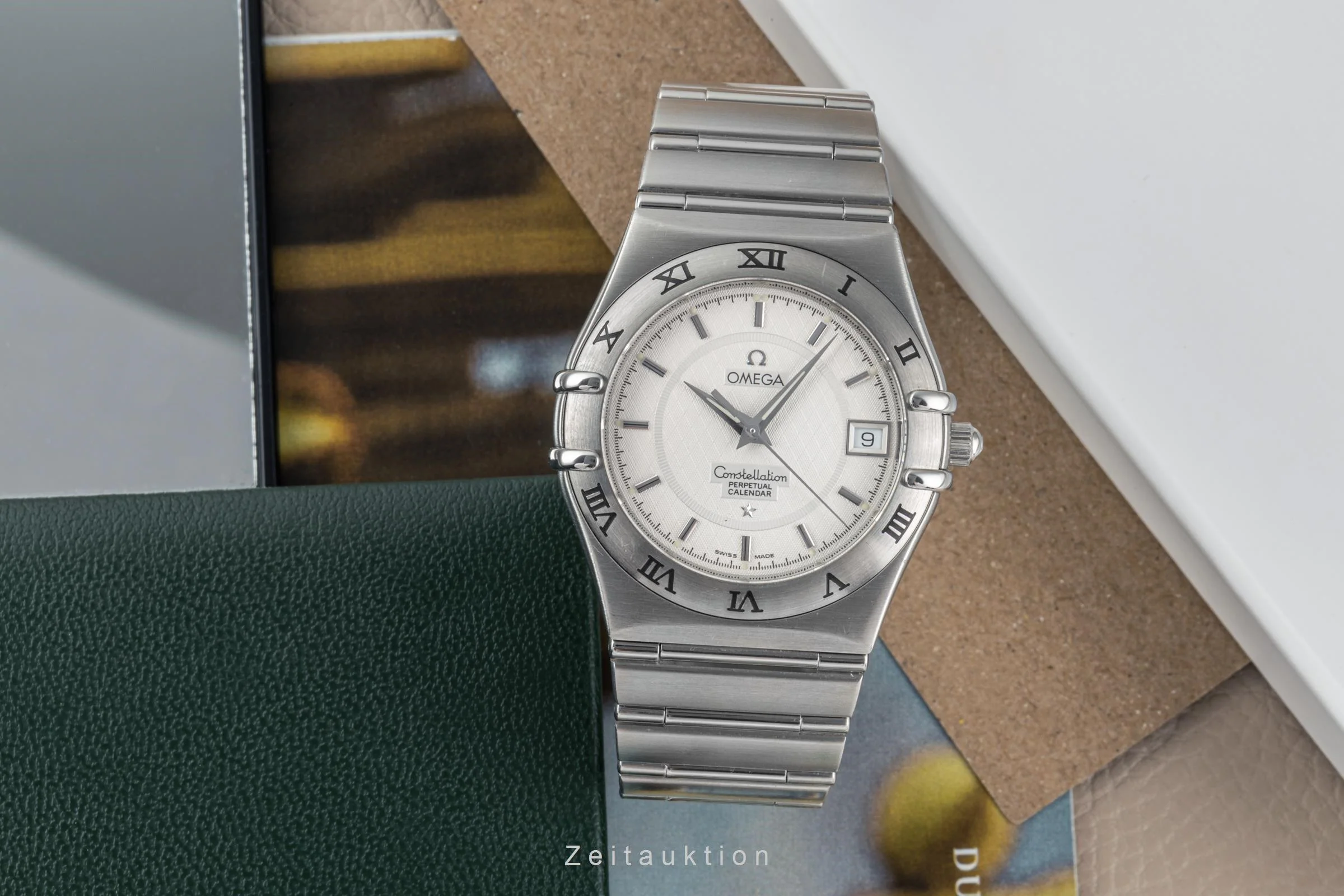 Omega Constellation steel quartz men's watch 1552.30.00, 396.1202  [2304653] - Image 3