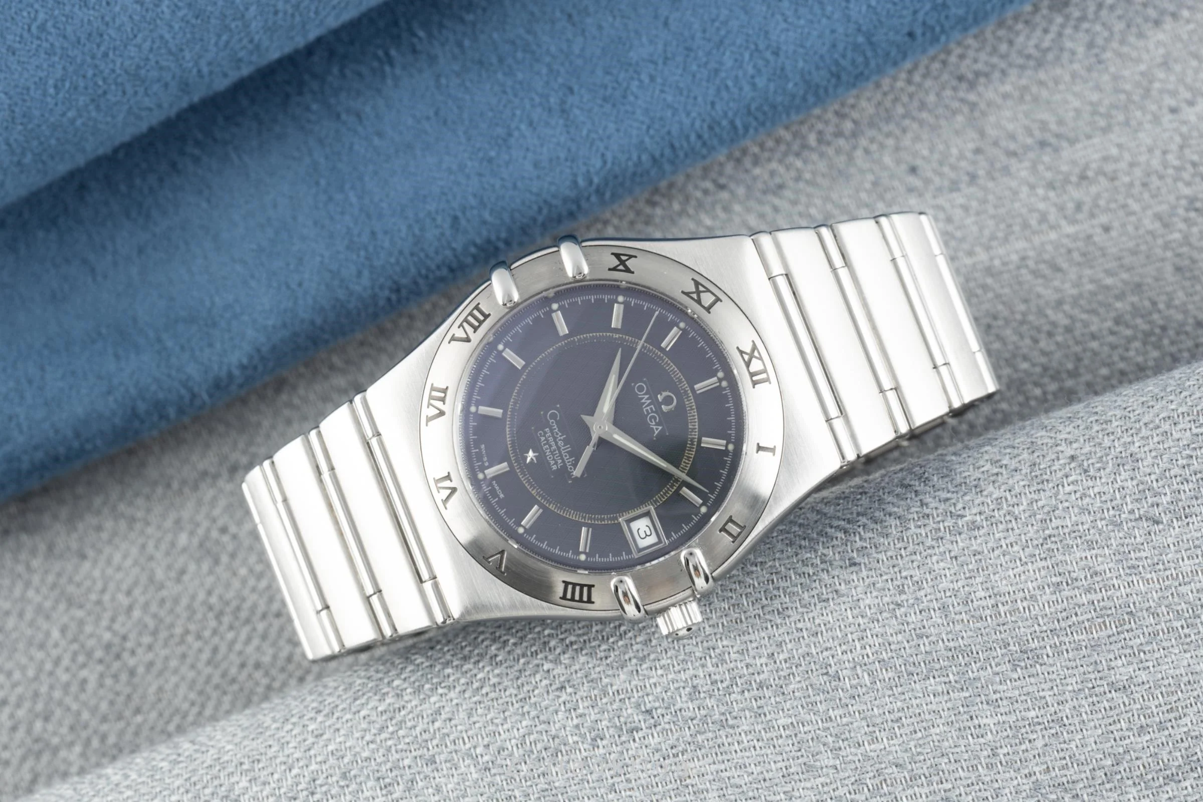 Omega Constellation steel quartz men's watch 1552.40.00, 396.1202  [2111164] - Image 2