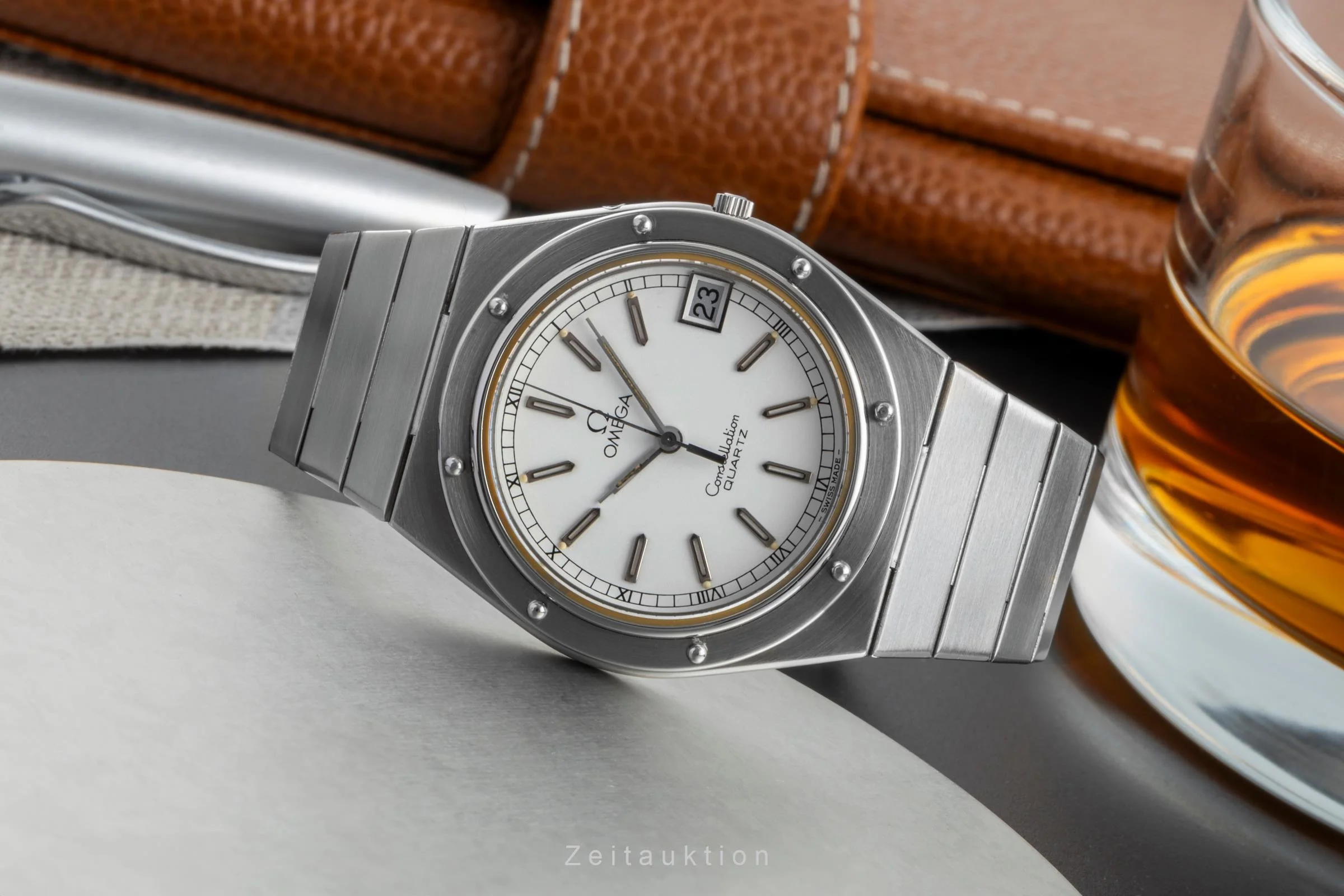 Omega Constellation steel quartz men's watch 196.0147   396.0879 Vintage  [2502404] - Image 3