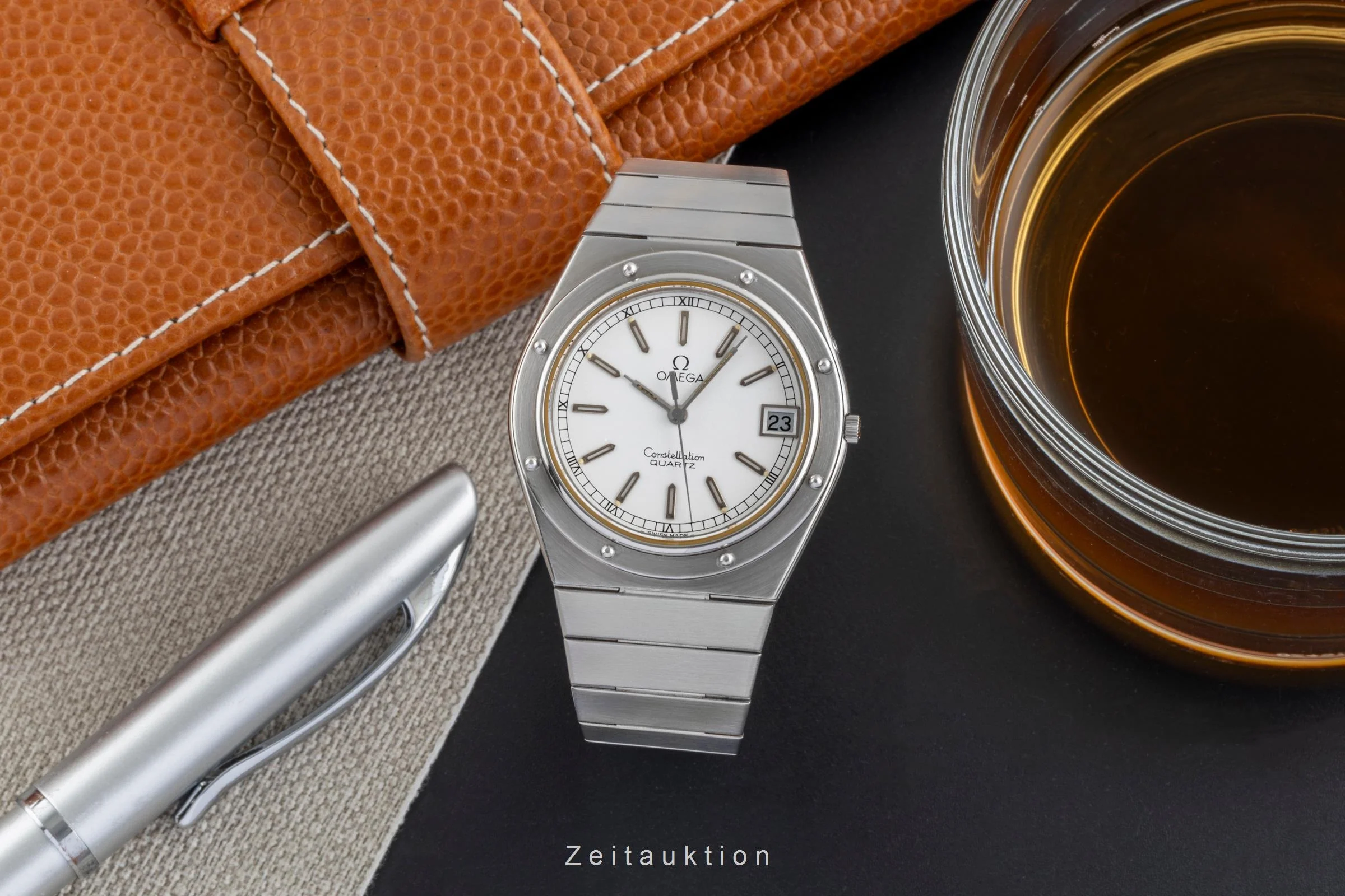 Omega Constellation steel quartz men's watch 196.0147   396.0879 Vintage  [2502404] - Image 4