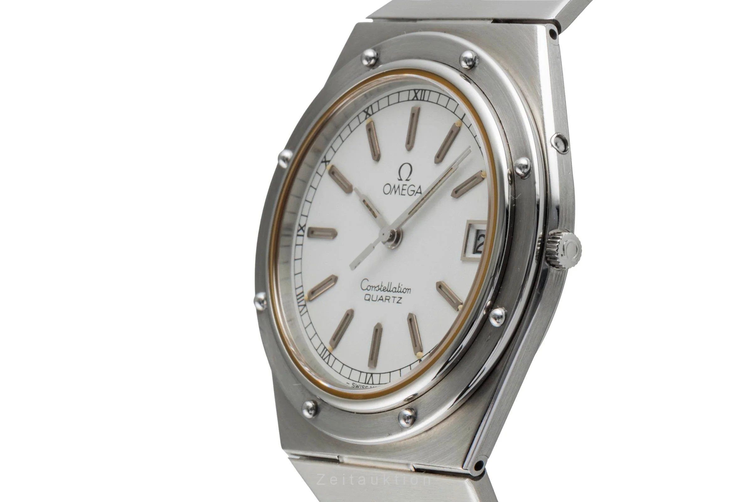 Omega Constellation steel quartz men's watch 196.0147   396.0879 Vintage  [2502404] - Image 7