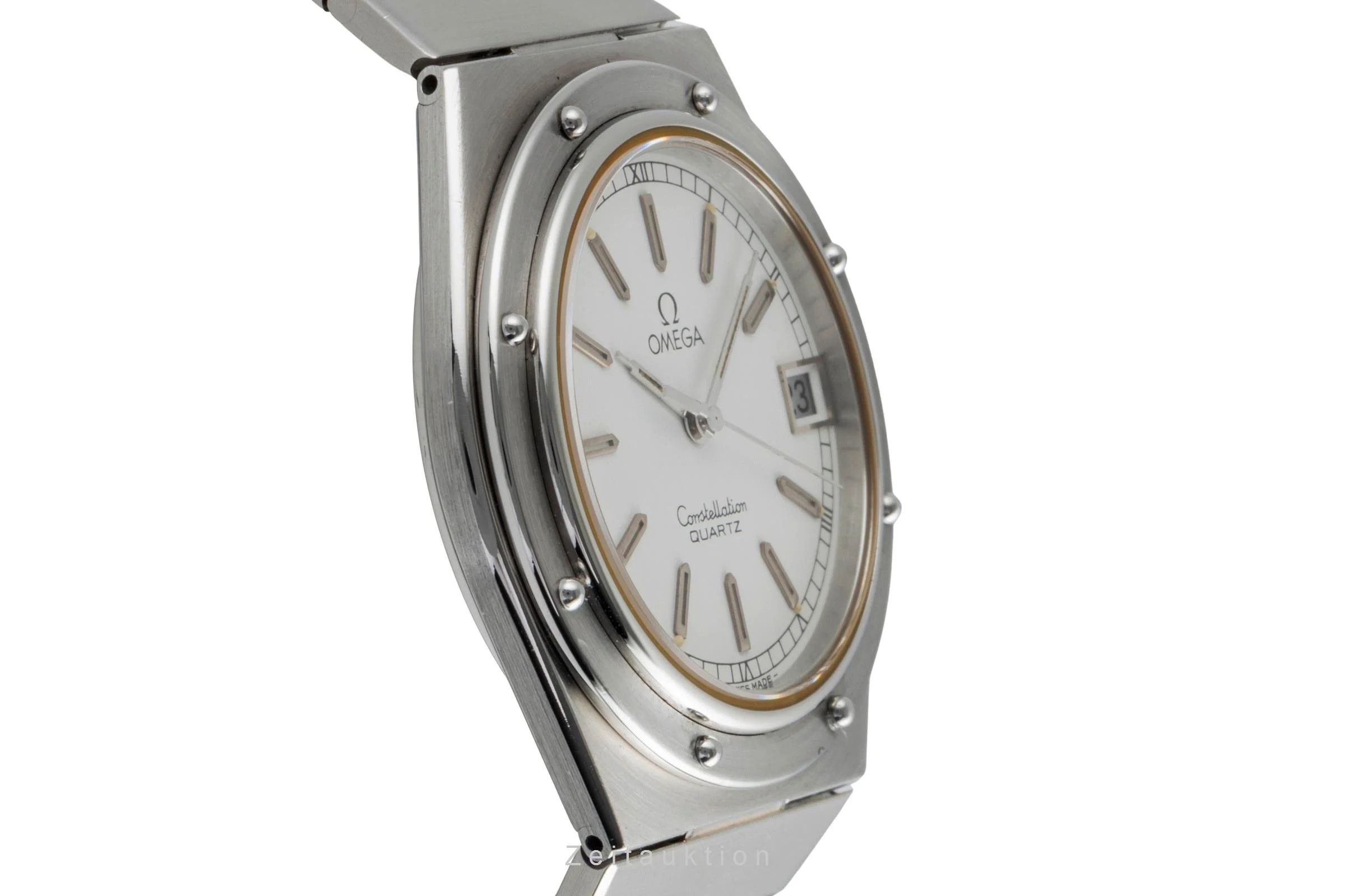 Omega Constellation steel quartz men's watch 196.0147   396.0879 Vintage  [2502404] - Image 8