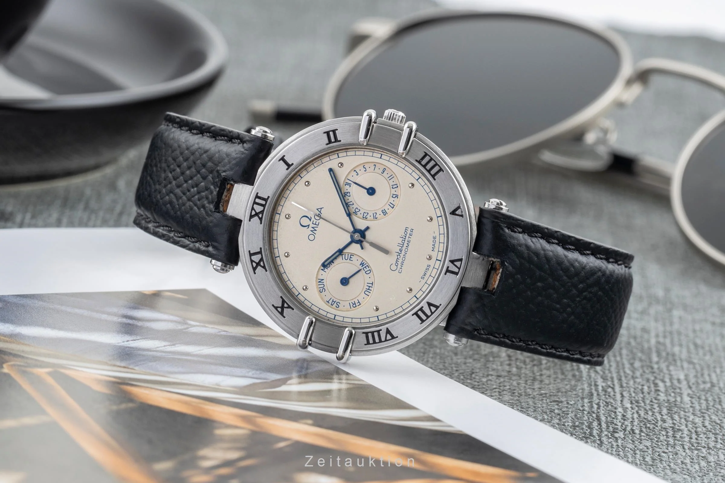 Omega Constellation steel quartz men's watch 198.0155 Vintage  [2504121] - Image 3