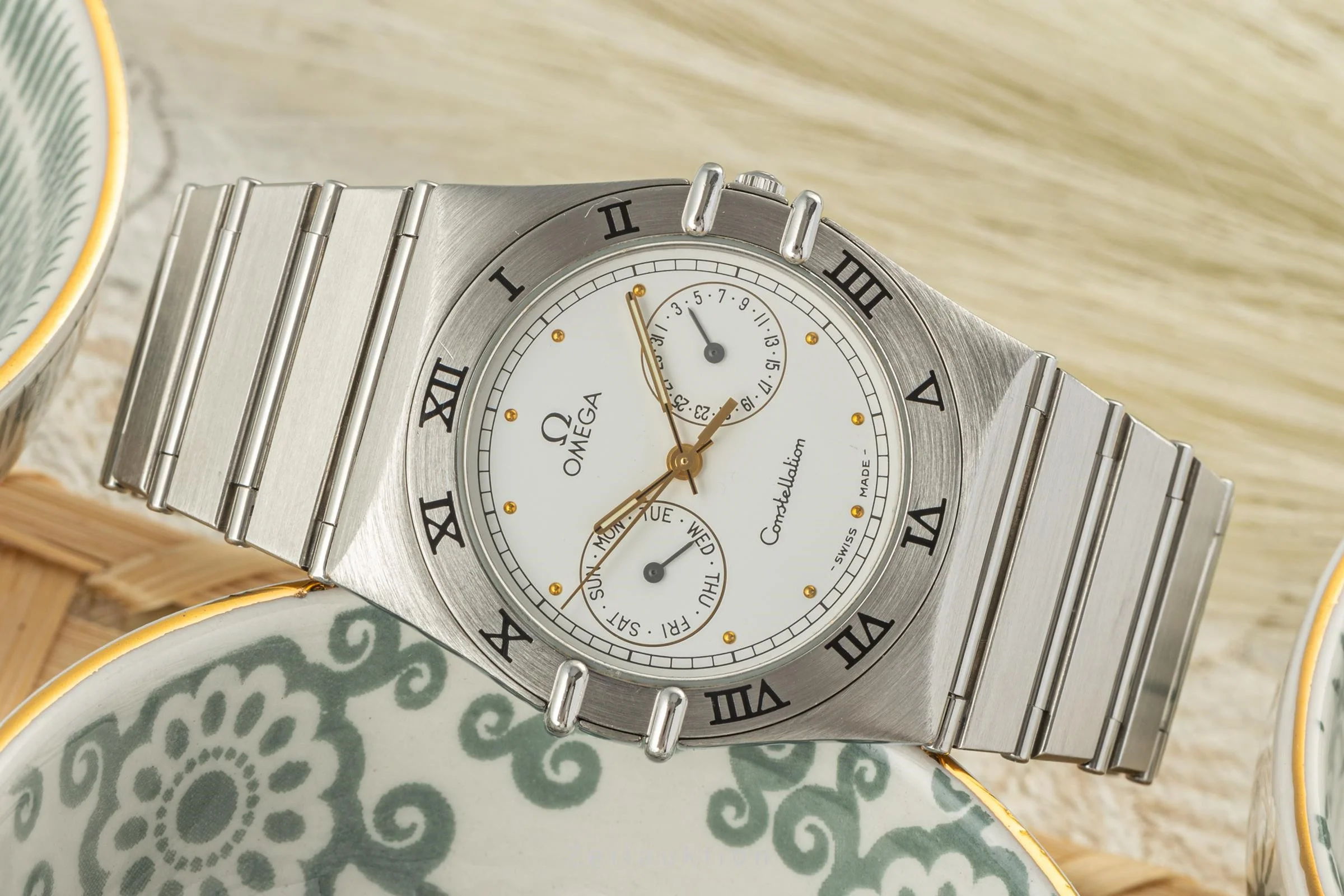 Omega Constellation steel quartz men's watch 396.1070.1, 396.1080.1  [2207630] - Image 2