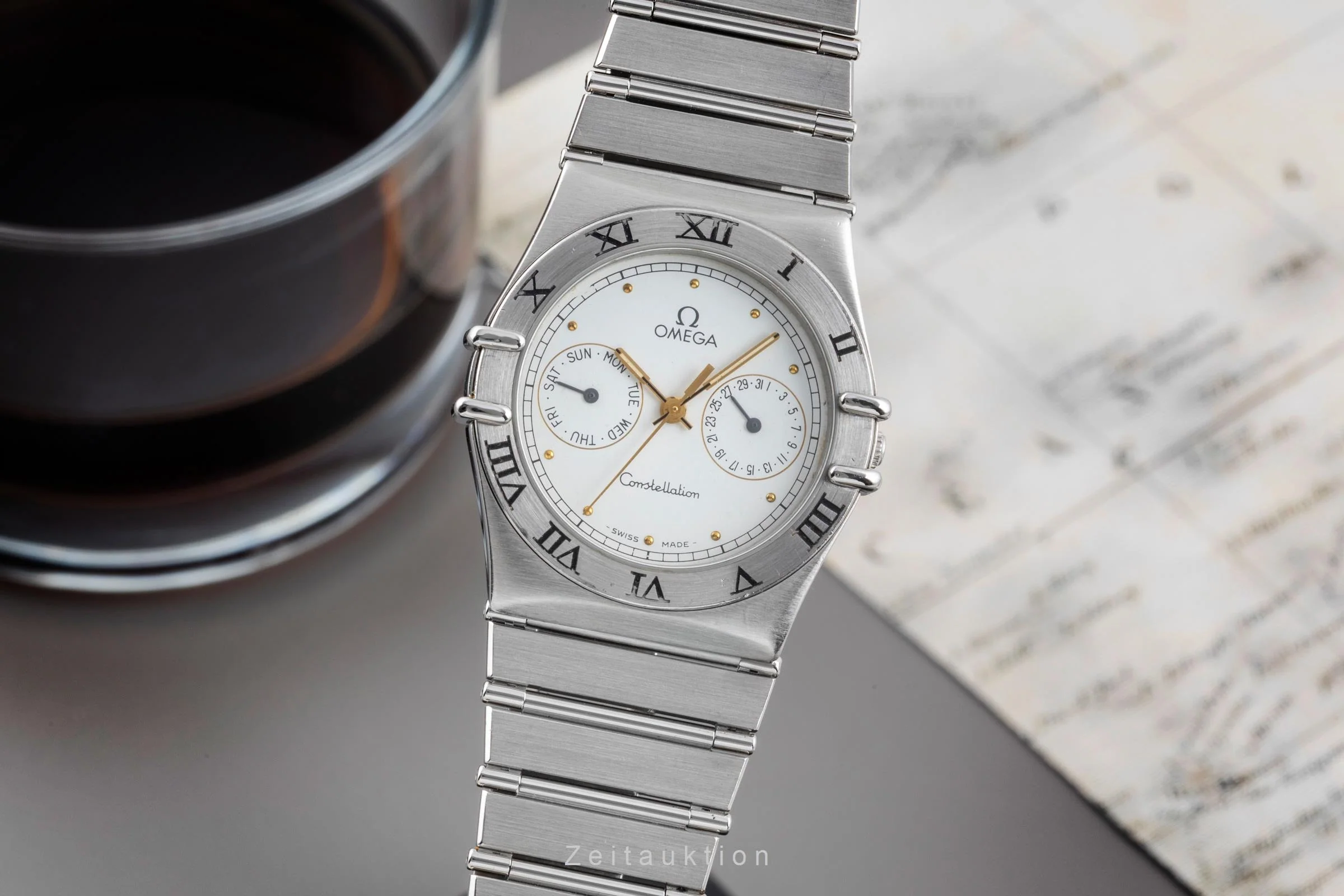 Omega Constellation steel quartz men's watch 396.1070.1, 396.1080.1  [2505762] - Image 2