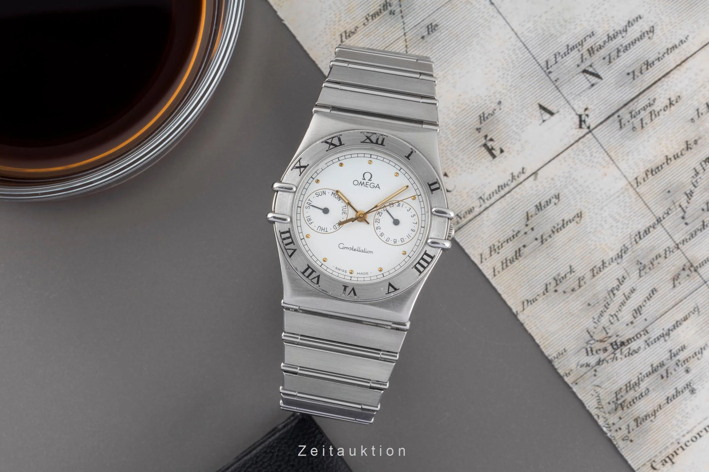Omega Constellation steel quartz men's watch 396.1070.1, 396.1080.1  [2505762] - Image 4