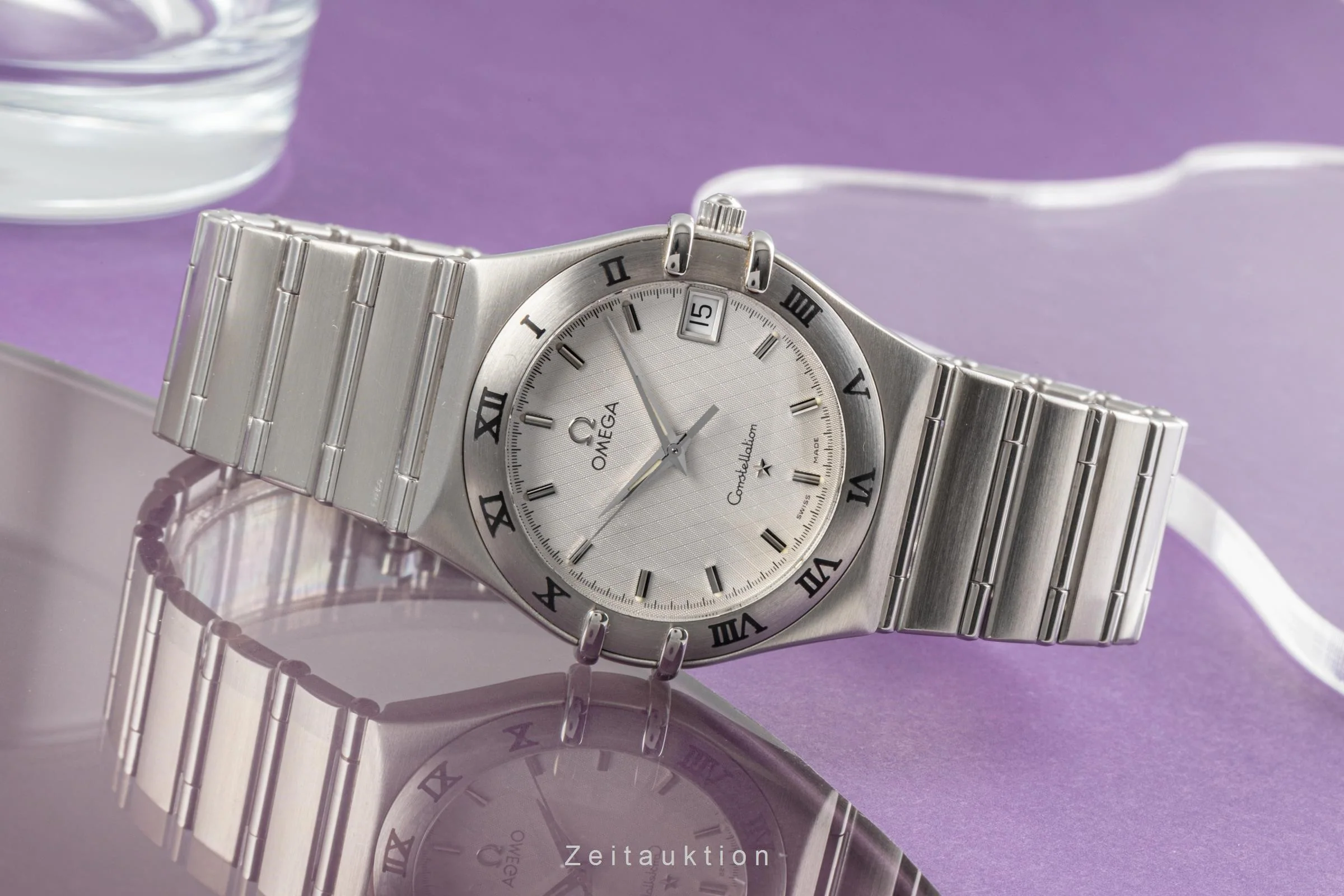 Omega Constellation steel quartz men's watch 396.1201/1512.30.00  [2301069] - Image 2