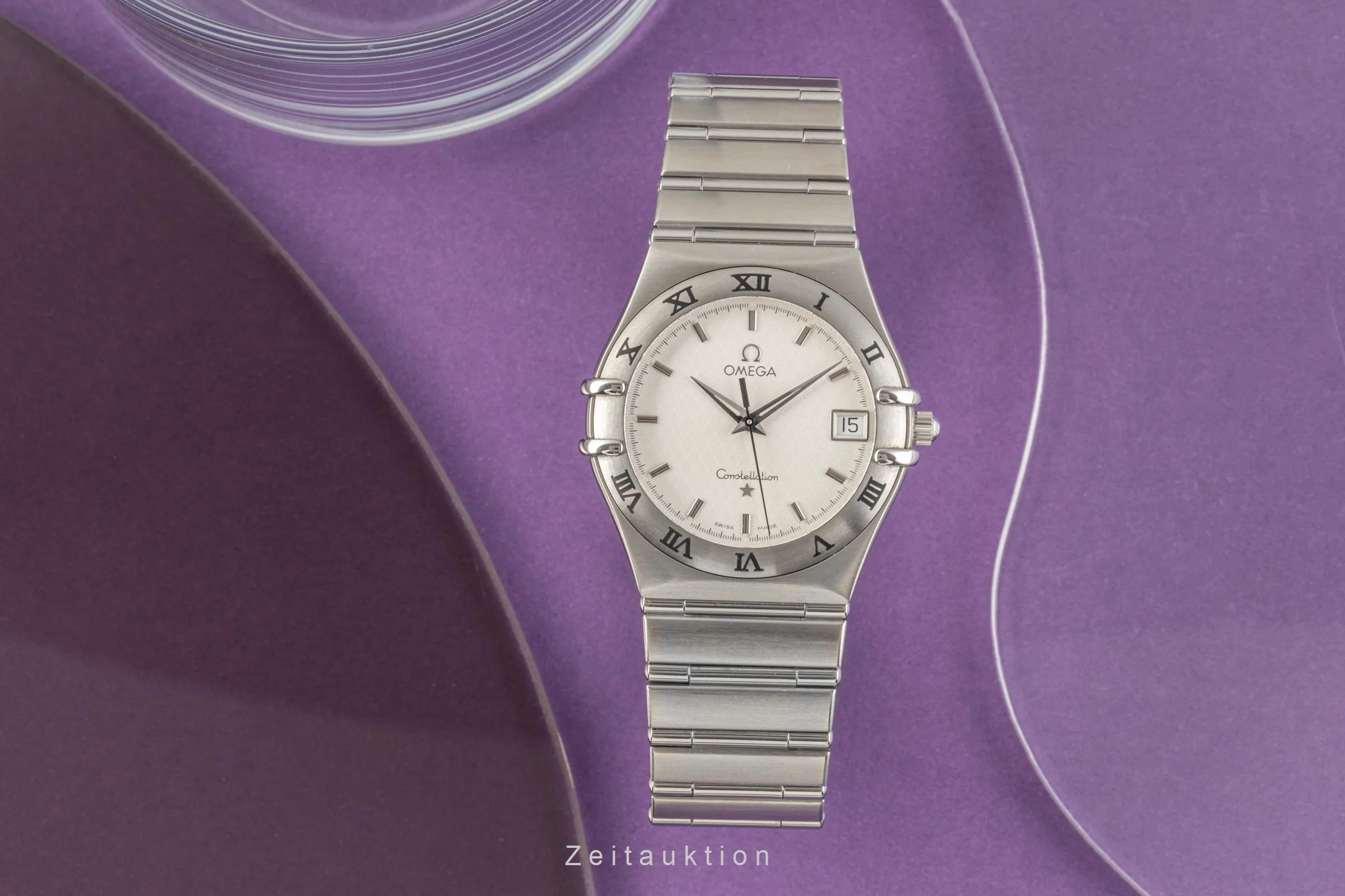 Omega Constellation steel quartz men's watch 396.1201/1512.30.00  [2301069] - Image 3