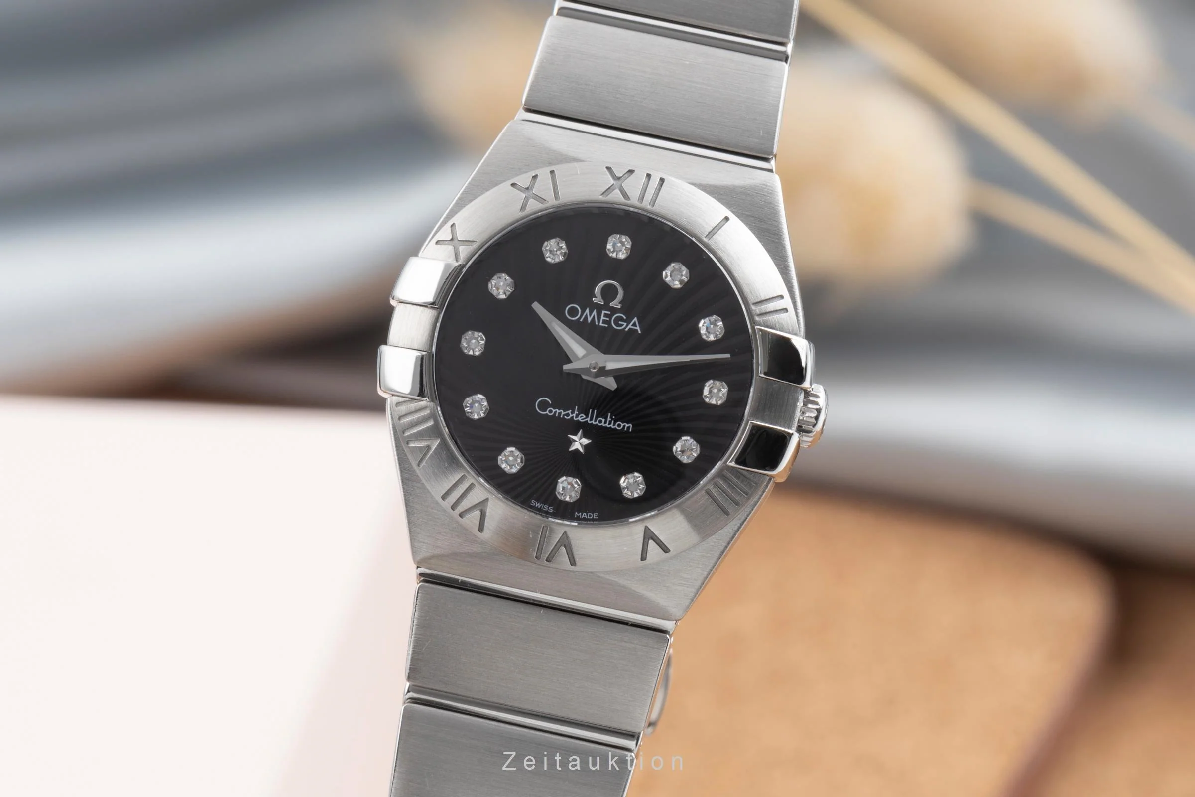 Omega Constellation steel quartz women's watch 123.10.24.60.51.001 LP: 4400EUR  [2505248] - Image 2