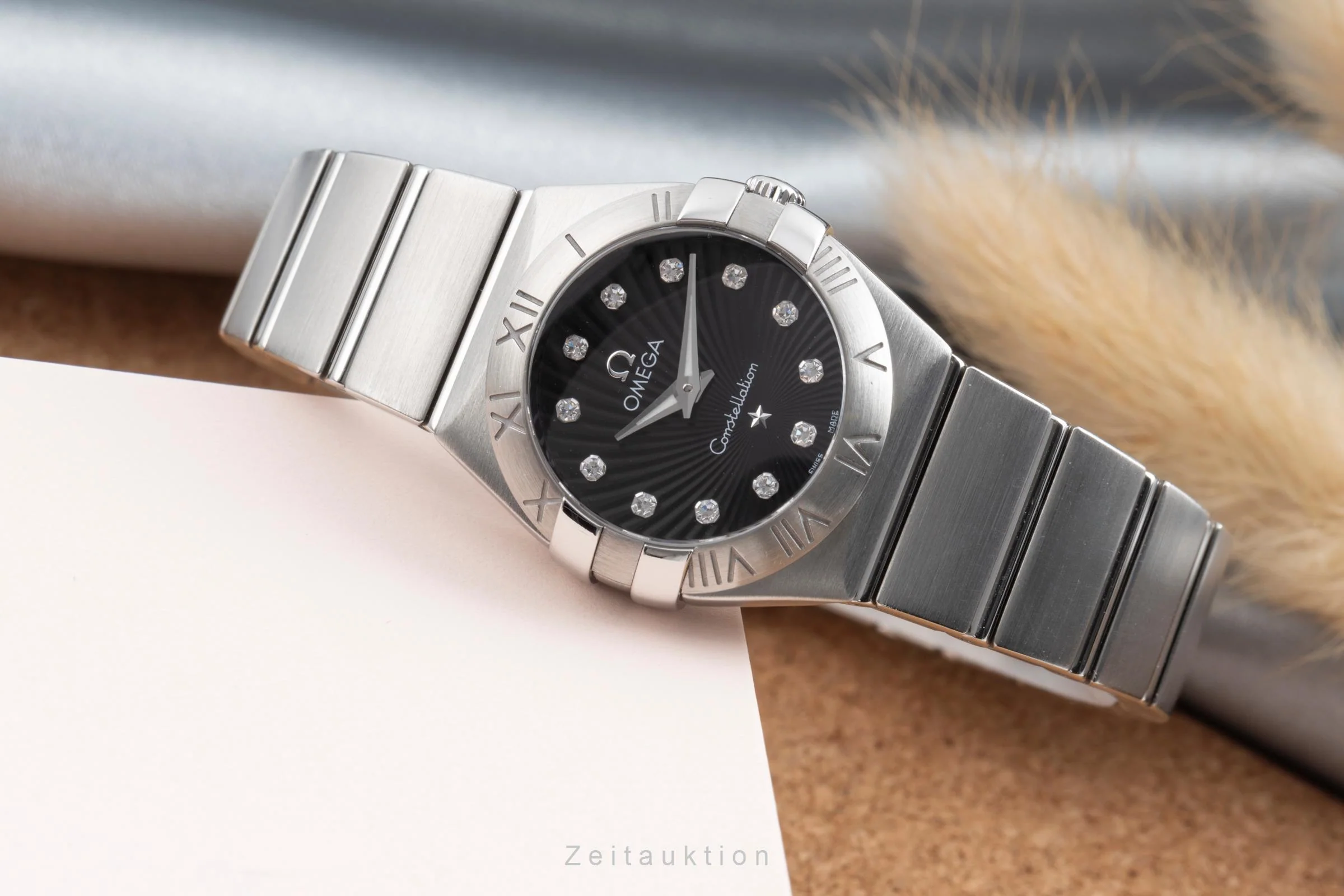 Omega Constellation steel quartz women's watch 123.10.24.60.51.001 LP: 4400EUR  [2505248] - Image 3
