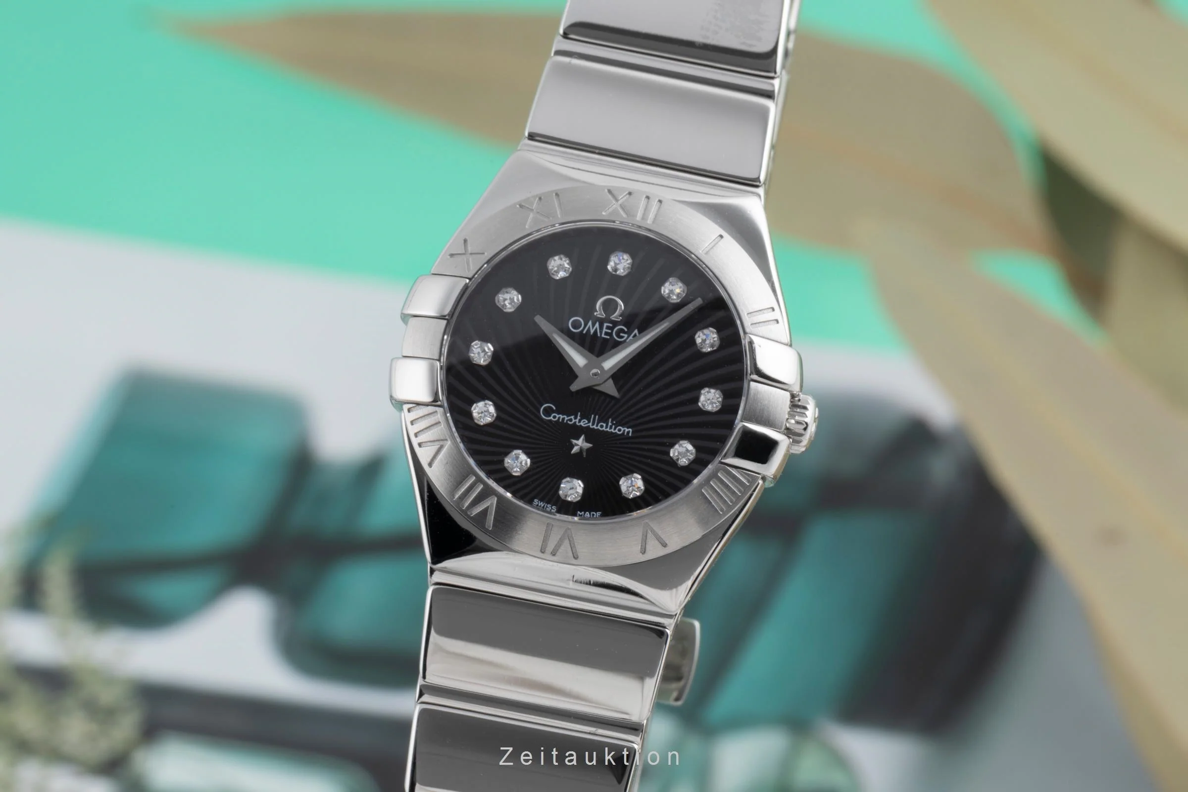 Omega Constellation steel quartz women's watch 123.10.24.60.51.002  [2503474] - Image 2
