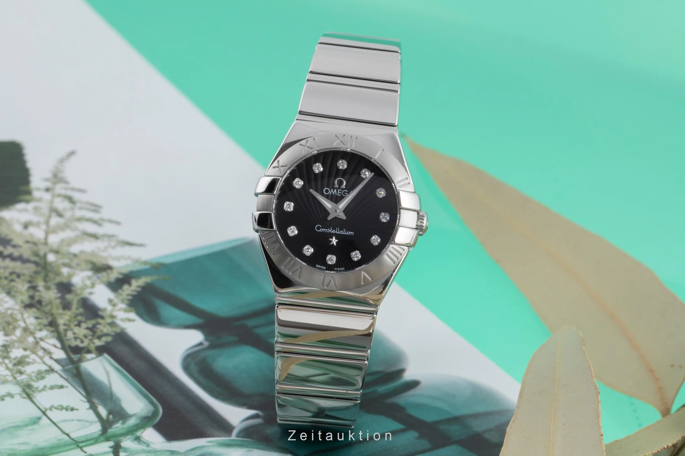 Omega Constellation steel quartz women's watch 123.10.24.60.51.002  [2503474] - Image 4
