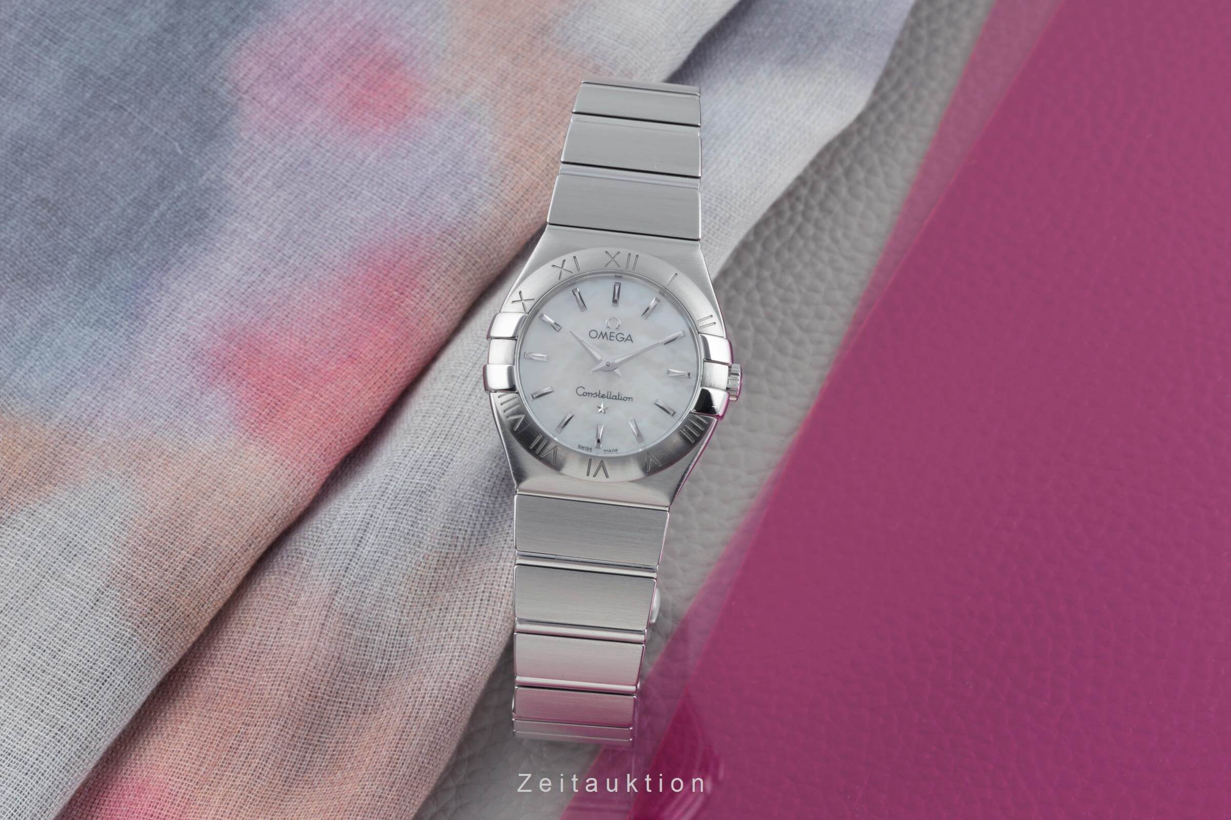Omega Constellation steel quartz women's watch 123.10.27.60.05.001 LP: 3700EUR  [2501444] - Image 4