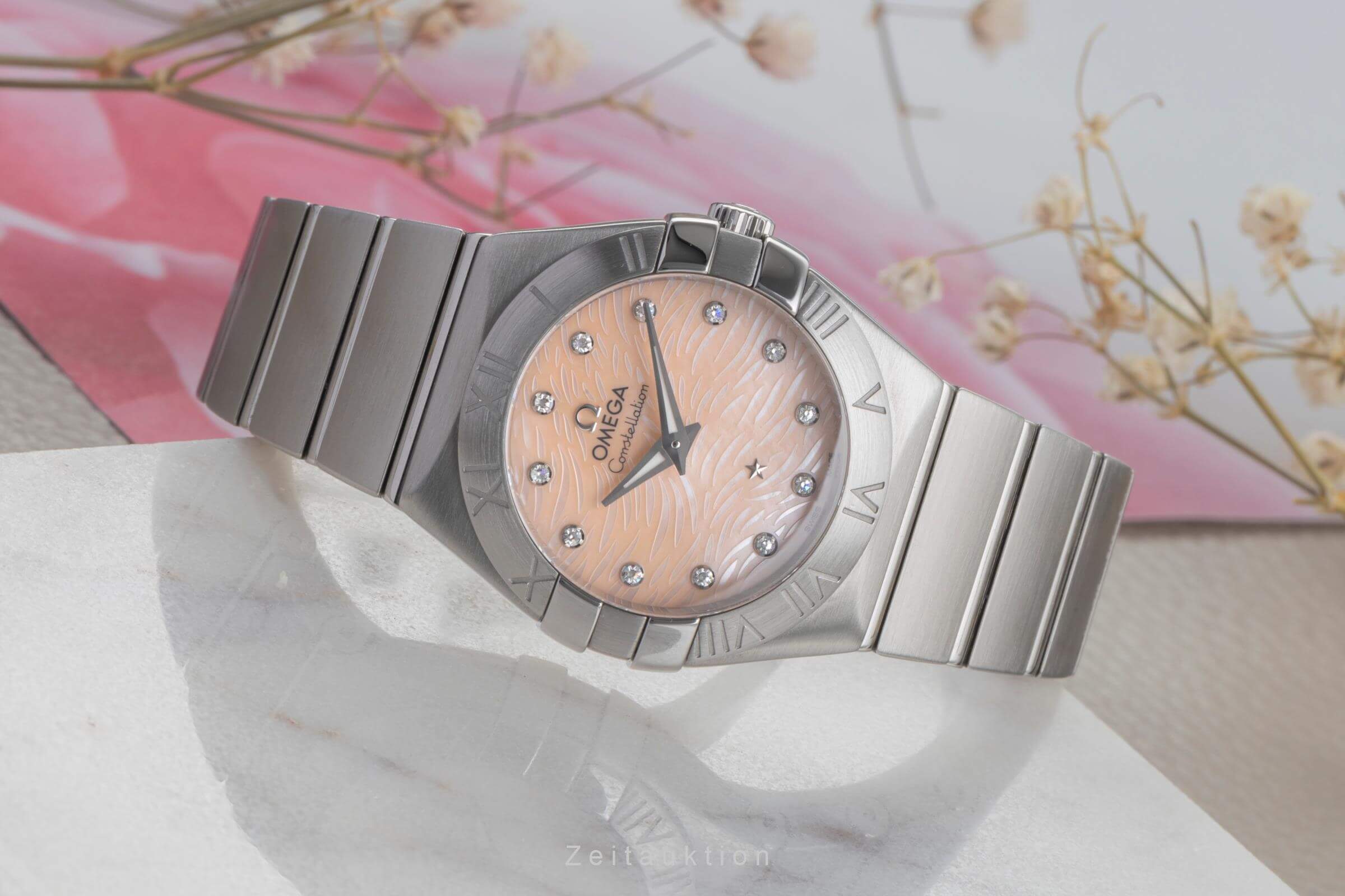 Omega Constellation steel quartz women's watch 123.10.27.60.57.002  [2501608] - Image 3