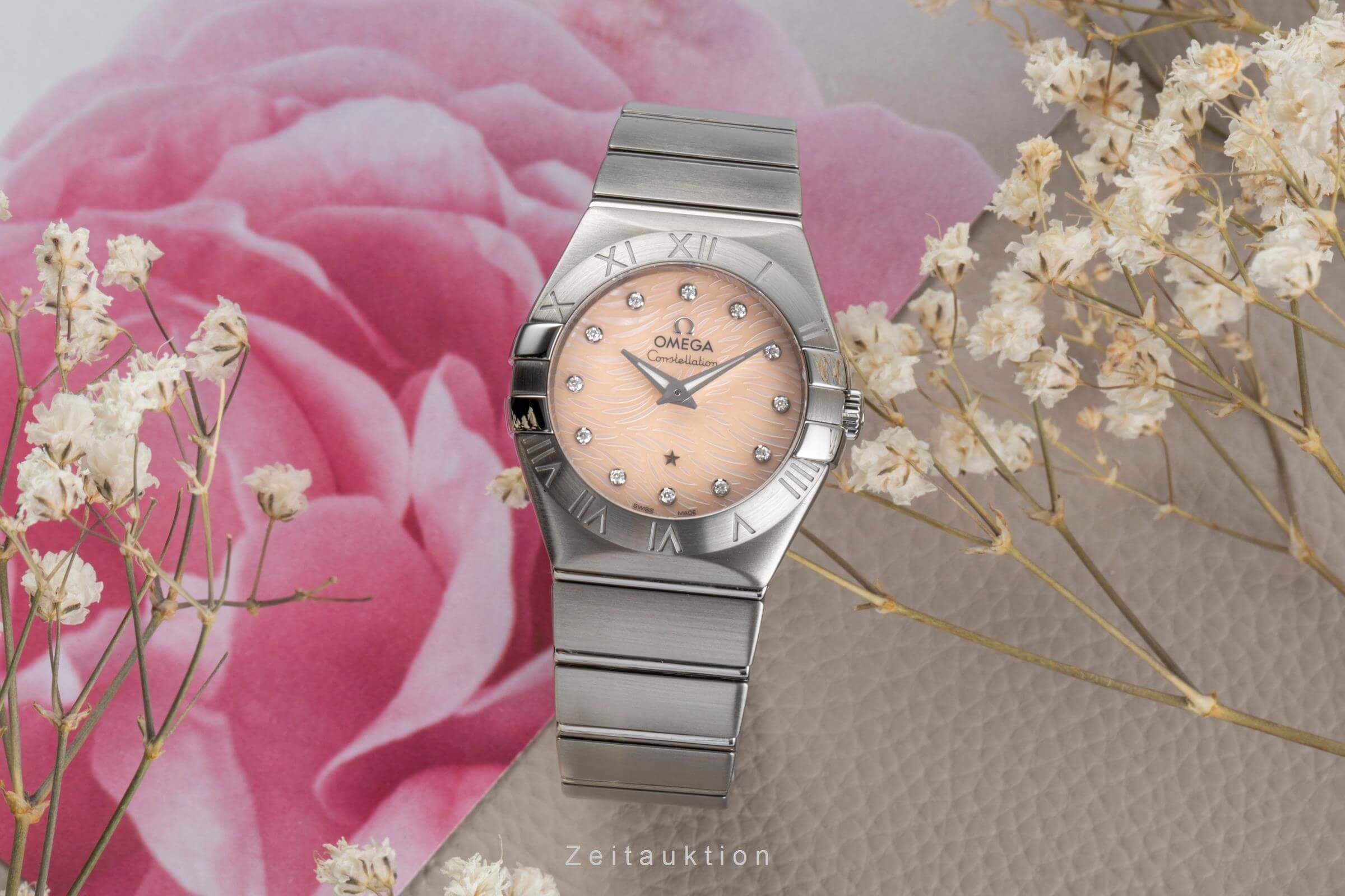 Omega Constellation steel quartz women's watch 123.10.27.60.57.002  [2501608] - Image 4