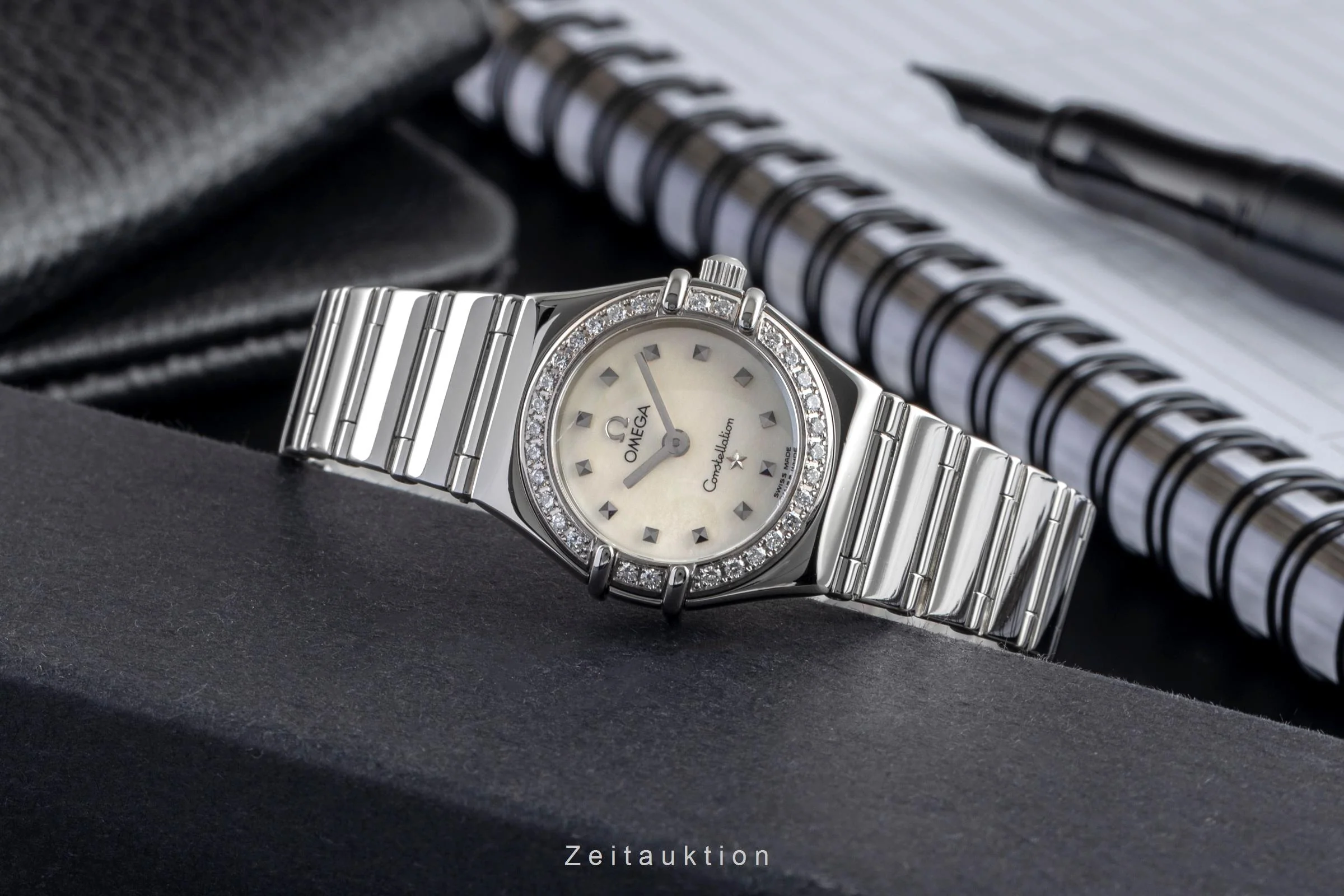 Omega Constellation steel quartz women's watch 1460.75.00 , 895.1243  [2504307] - Image 3