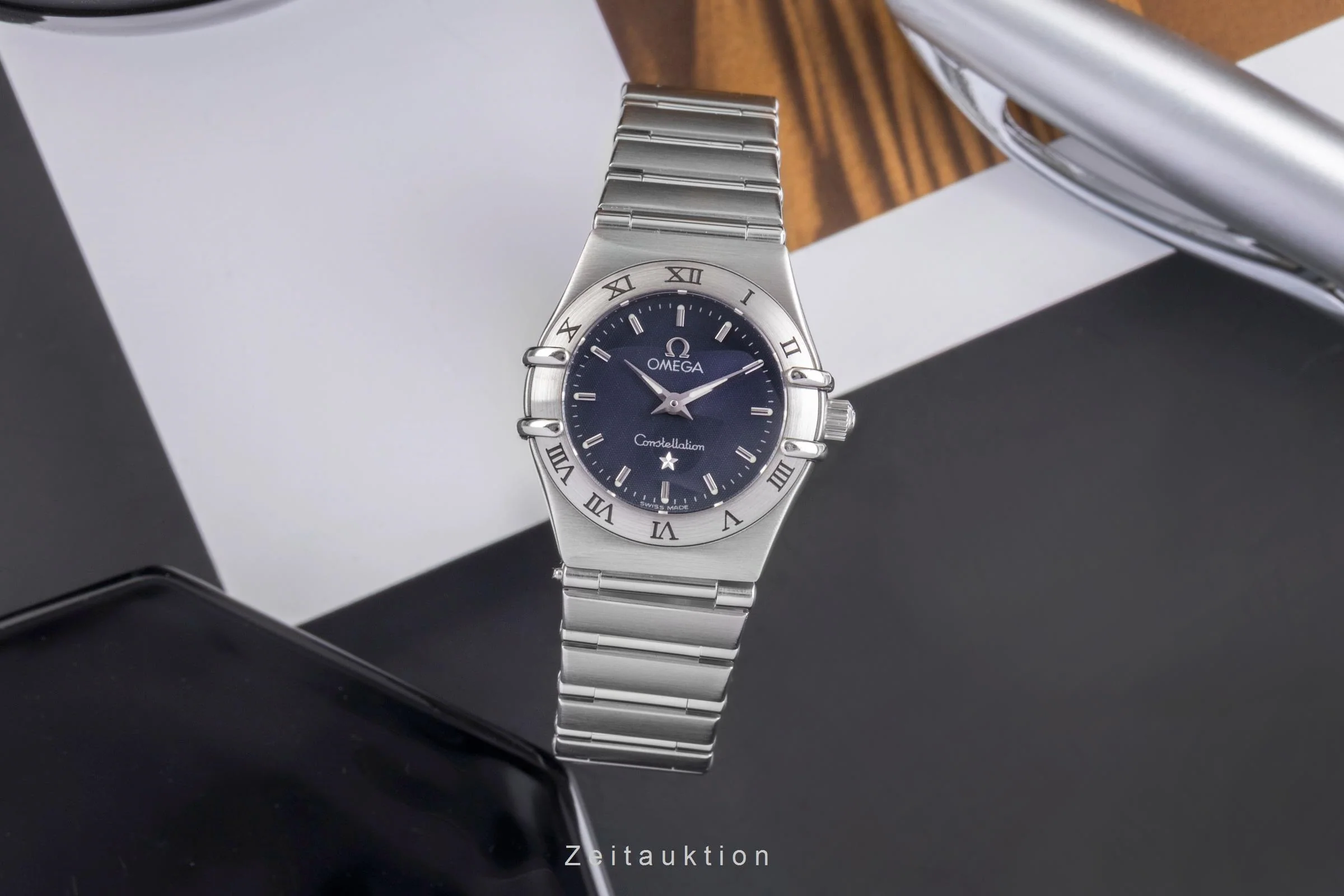 Omega Constellation steel quartz women's watch 1562.40.00 LP: 3200EUR  [2504809] - Image 4