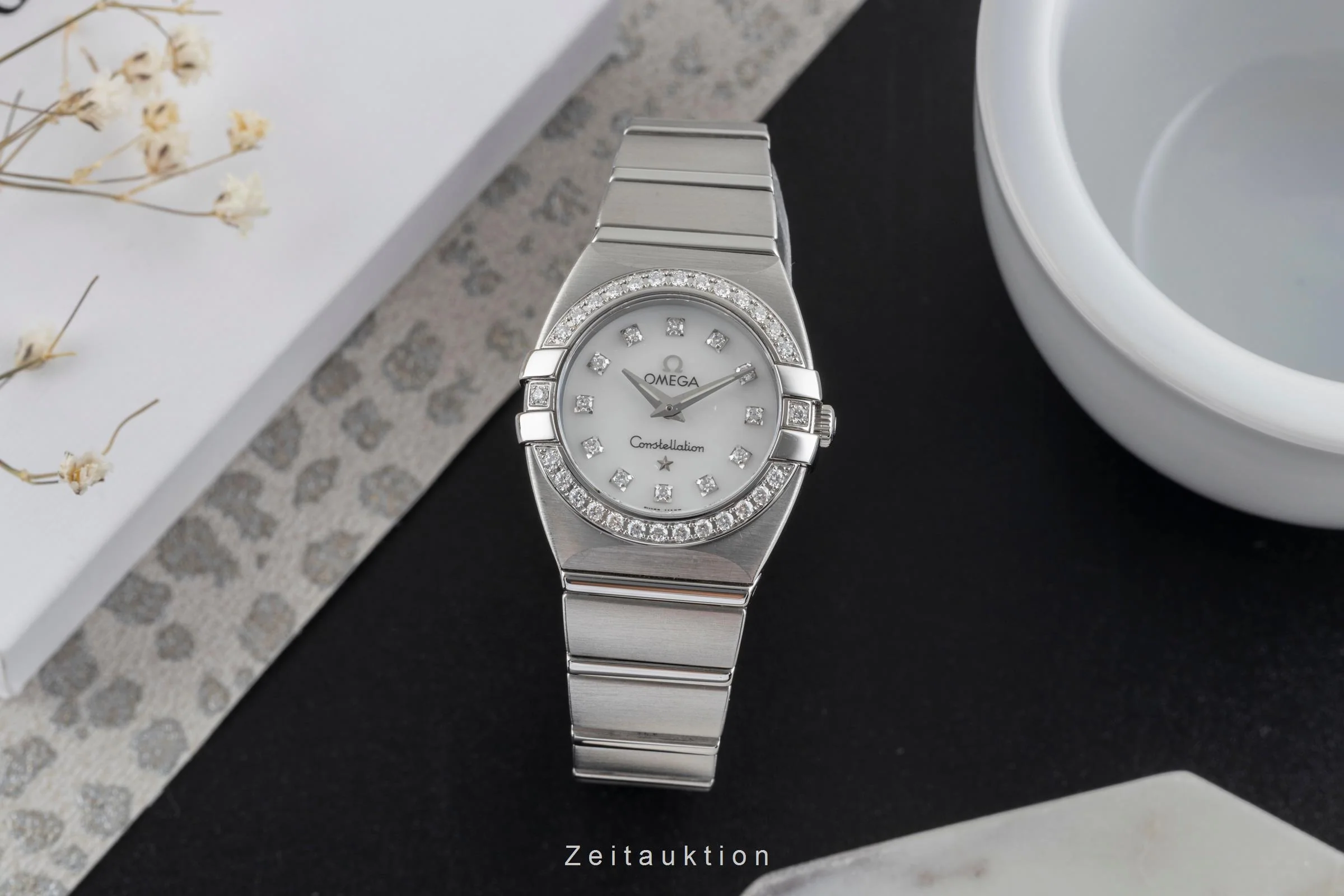 Omega Constellation steel quartz women's watch 1589.75.00 LP: 8000EUR  [2503150] - Image 2