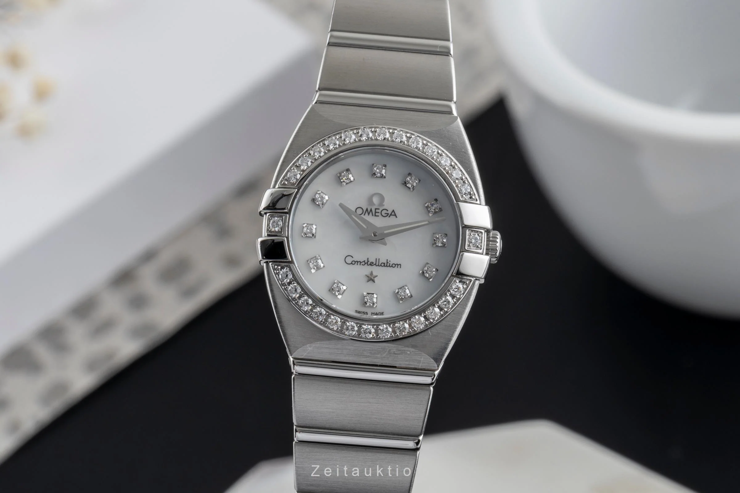 Omega Constellation steel quartz women's watch 1589.75.00 LP: 8000EUR  [2503150] - Image 4