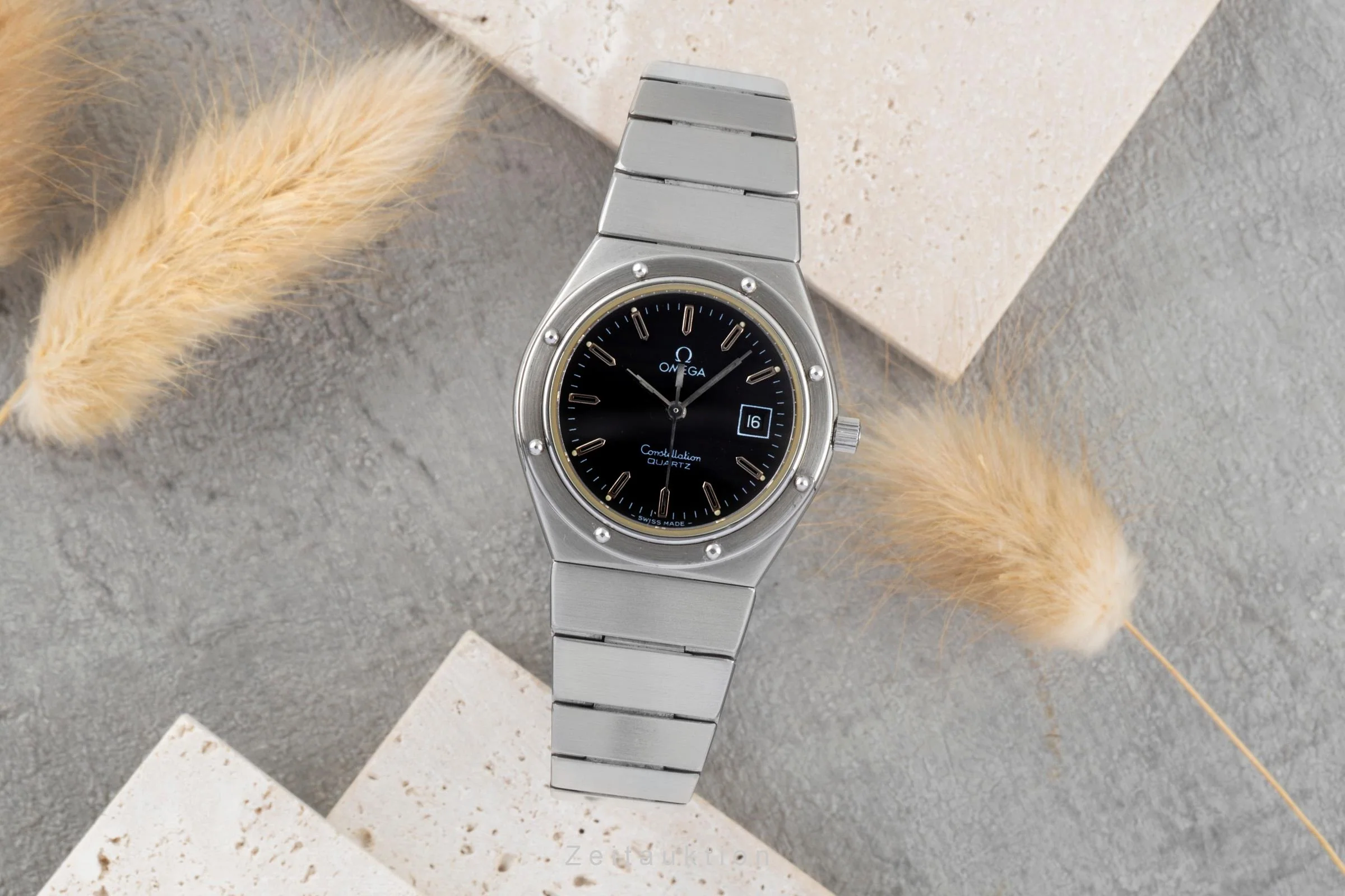 Omega Constellation steel quartz women's watch 596.0029   796.0824 LP: 3200EUR Vintage  [2504123] - Image 4