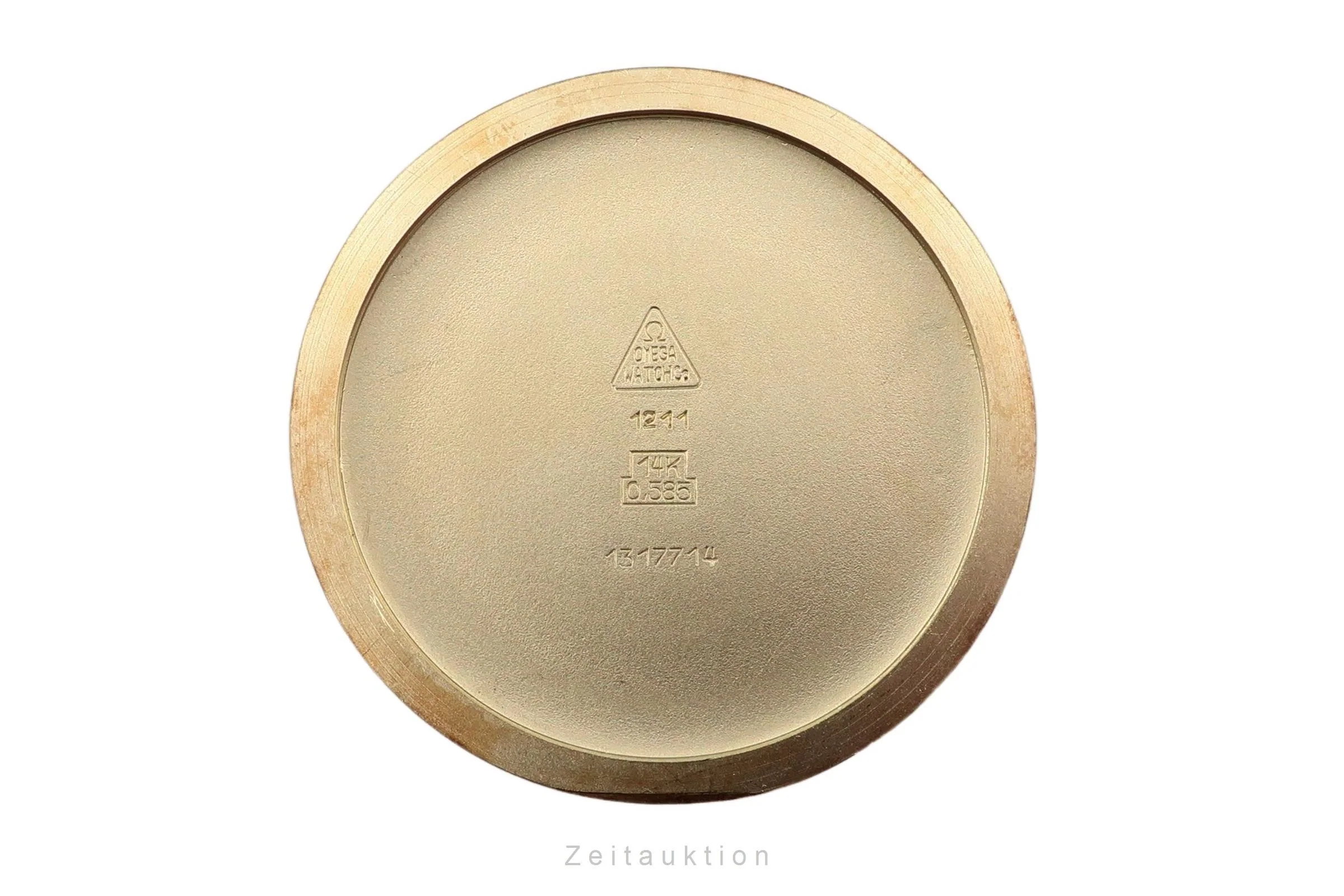 Omega De Ville 14 ct yellow gold manual winding pocket watch 1317714  [2305602] - Image 14
