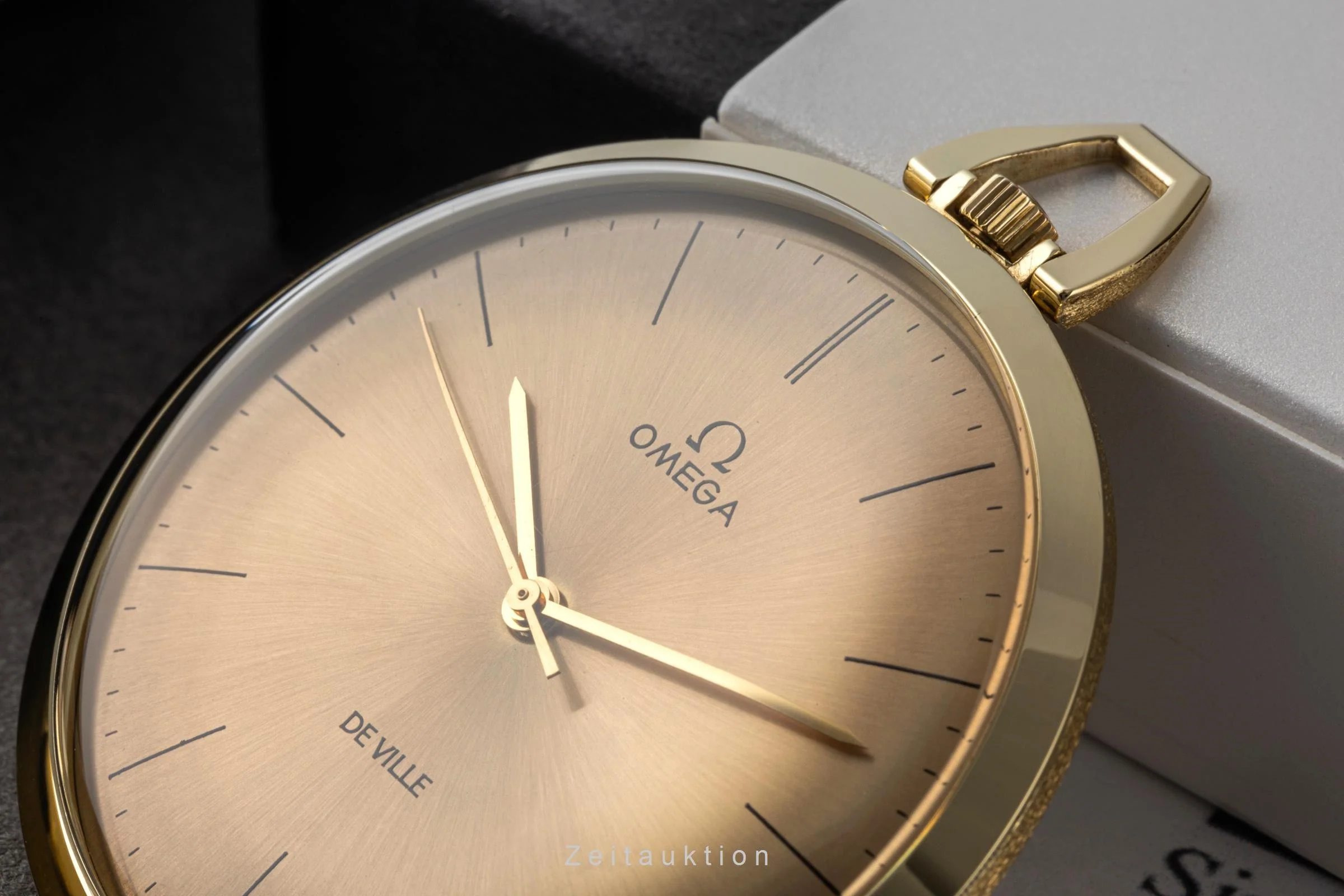 Omega De Ville 14 ct yellow gold manual winding pocket watch 1317714  [2305602] - Image 2